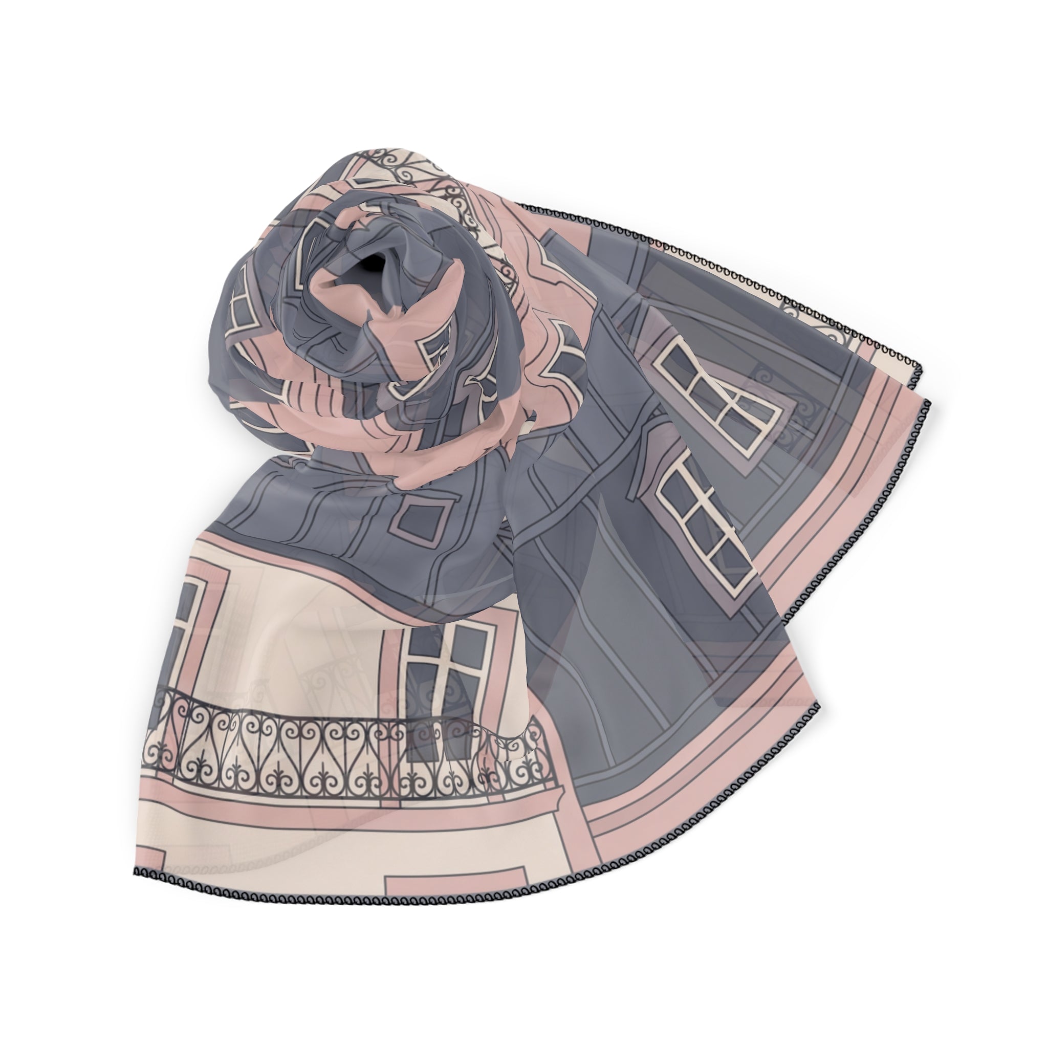 Girvan - Parisian Rooftop Dusk Scarf
