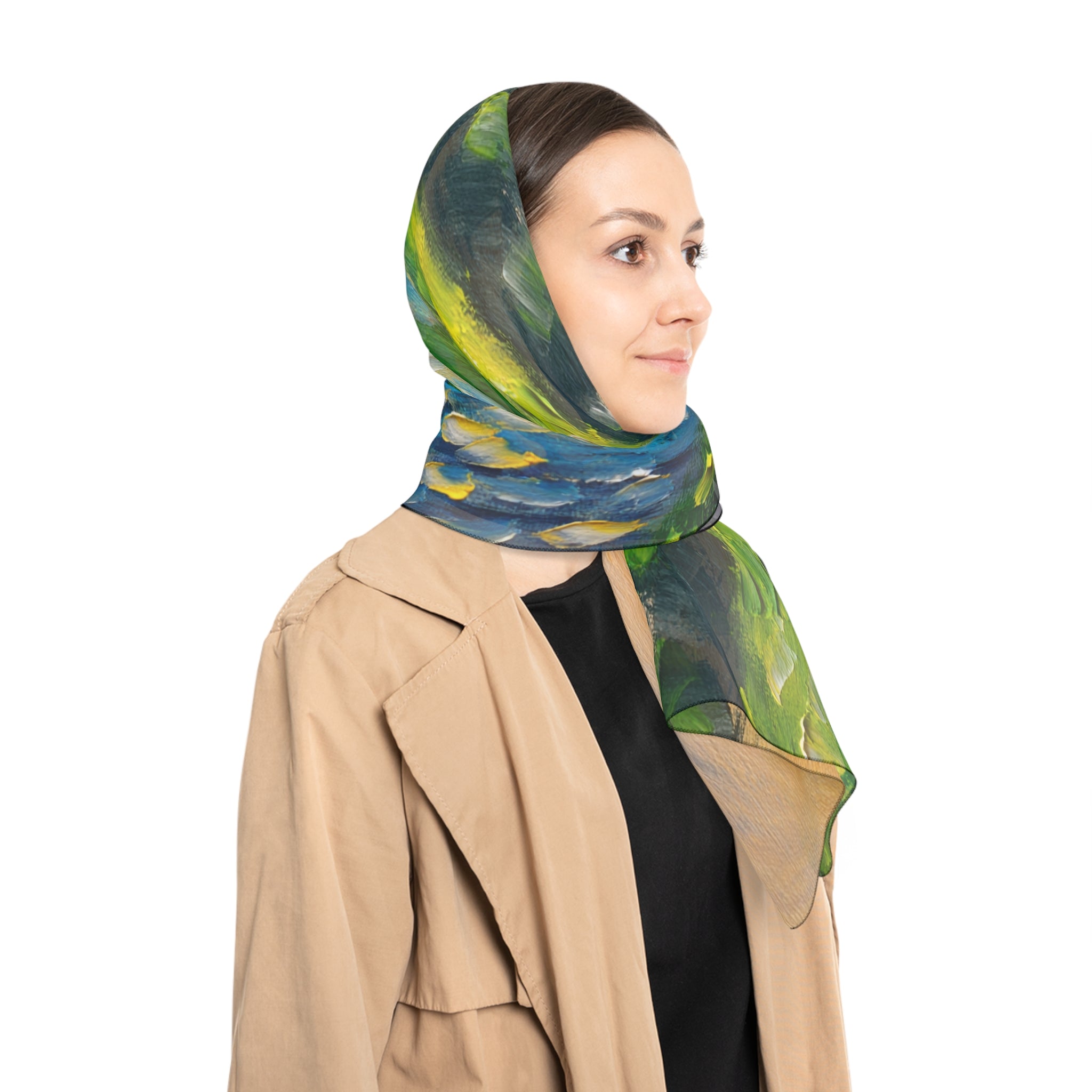 Castañeda - Verdant Dawn Reverie Scarf