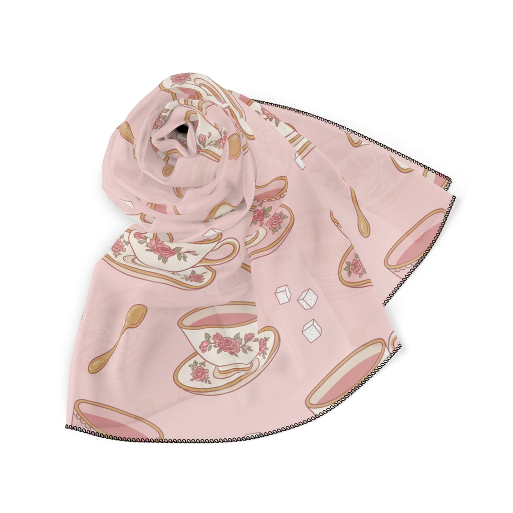 Valcourt - Porcelain Teacup Soirée Scarf