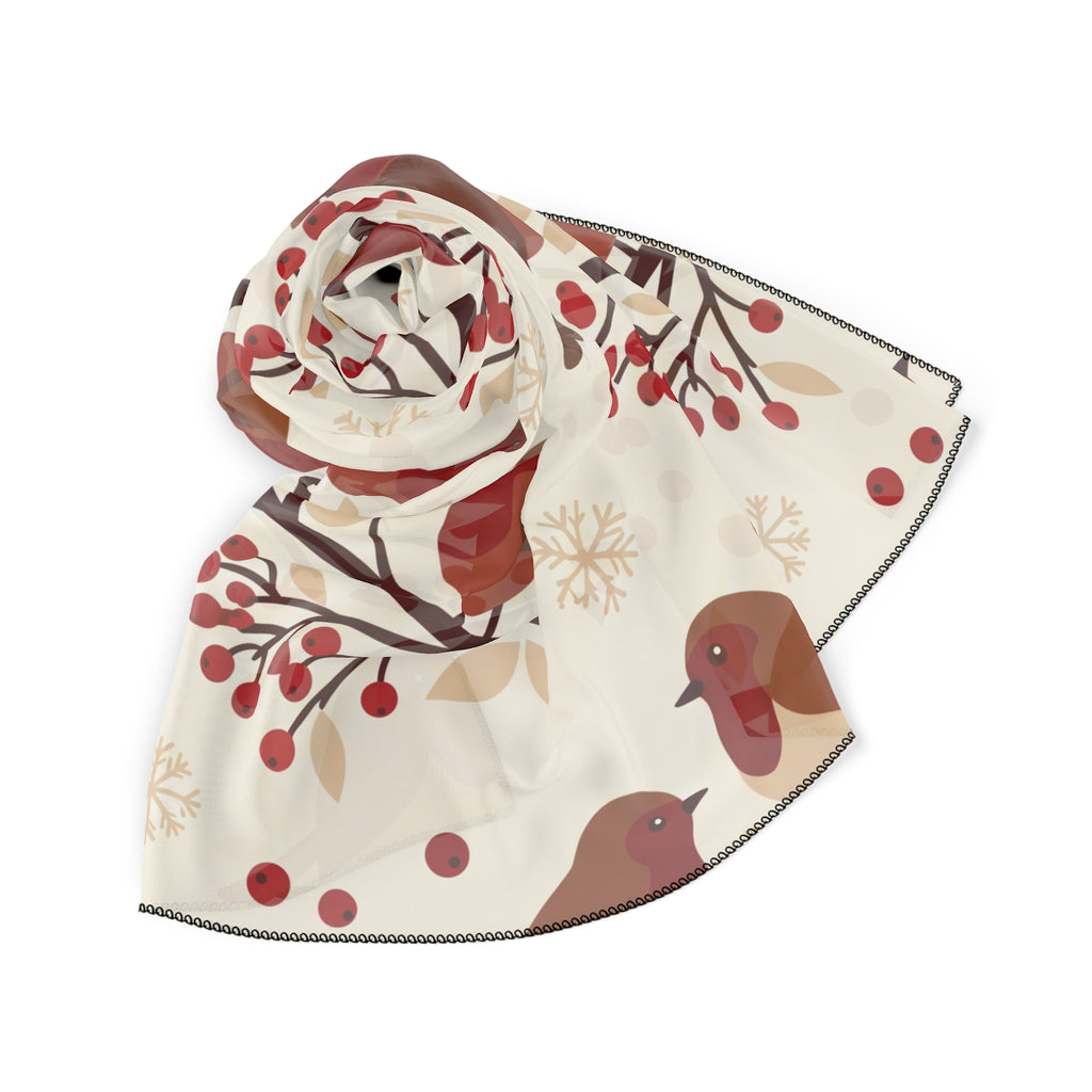 Manin - Winter Robin Berry Scarf