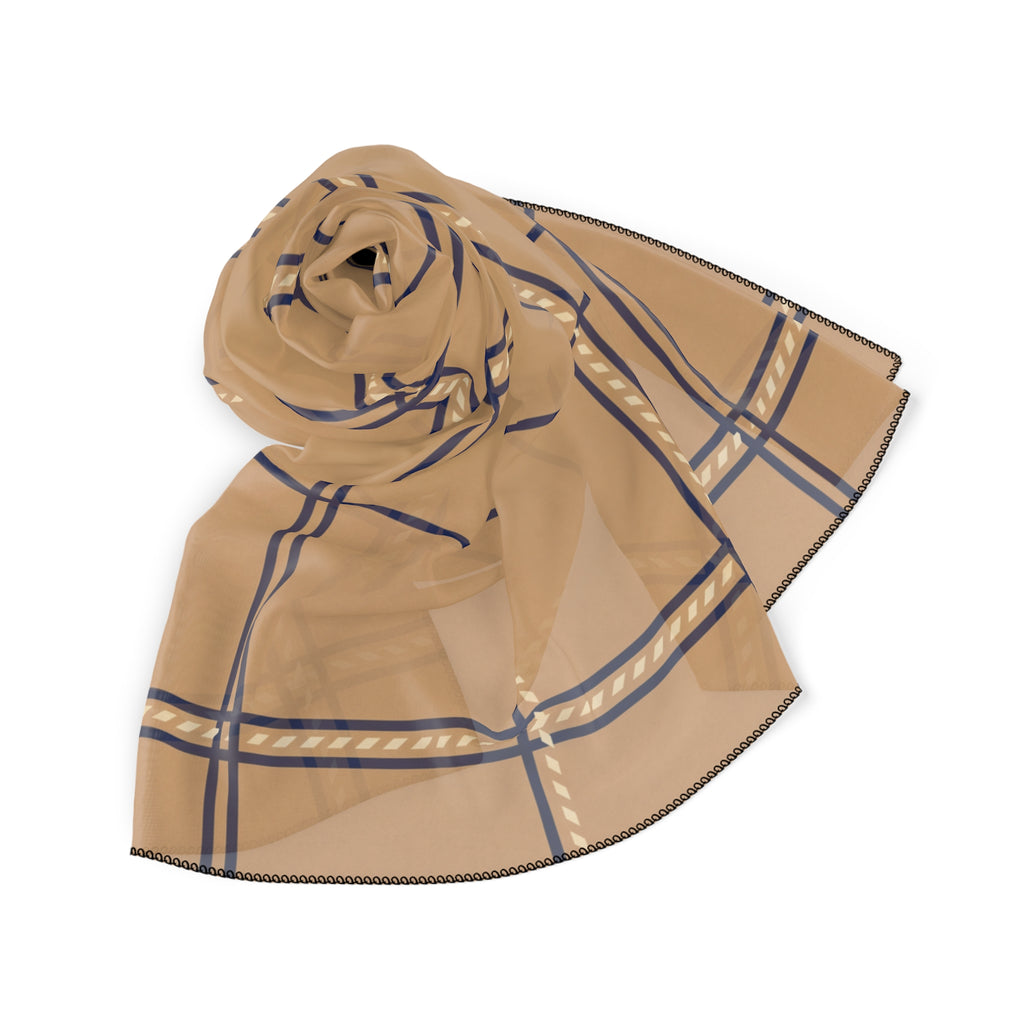 Roquelaure - Windowpane Heritage Check Scarf