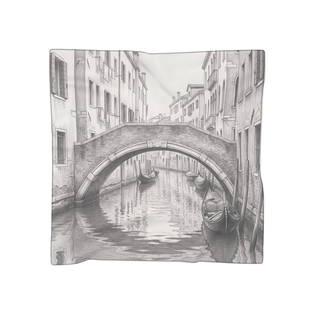 Serafini - Venetian Bridge Sketch Scarf