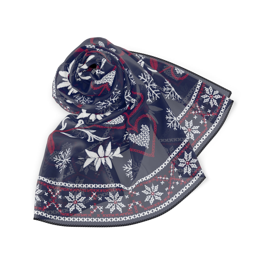 Wolkenstein - Alpine Edelweiss Folk Scarf