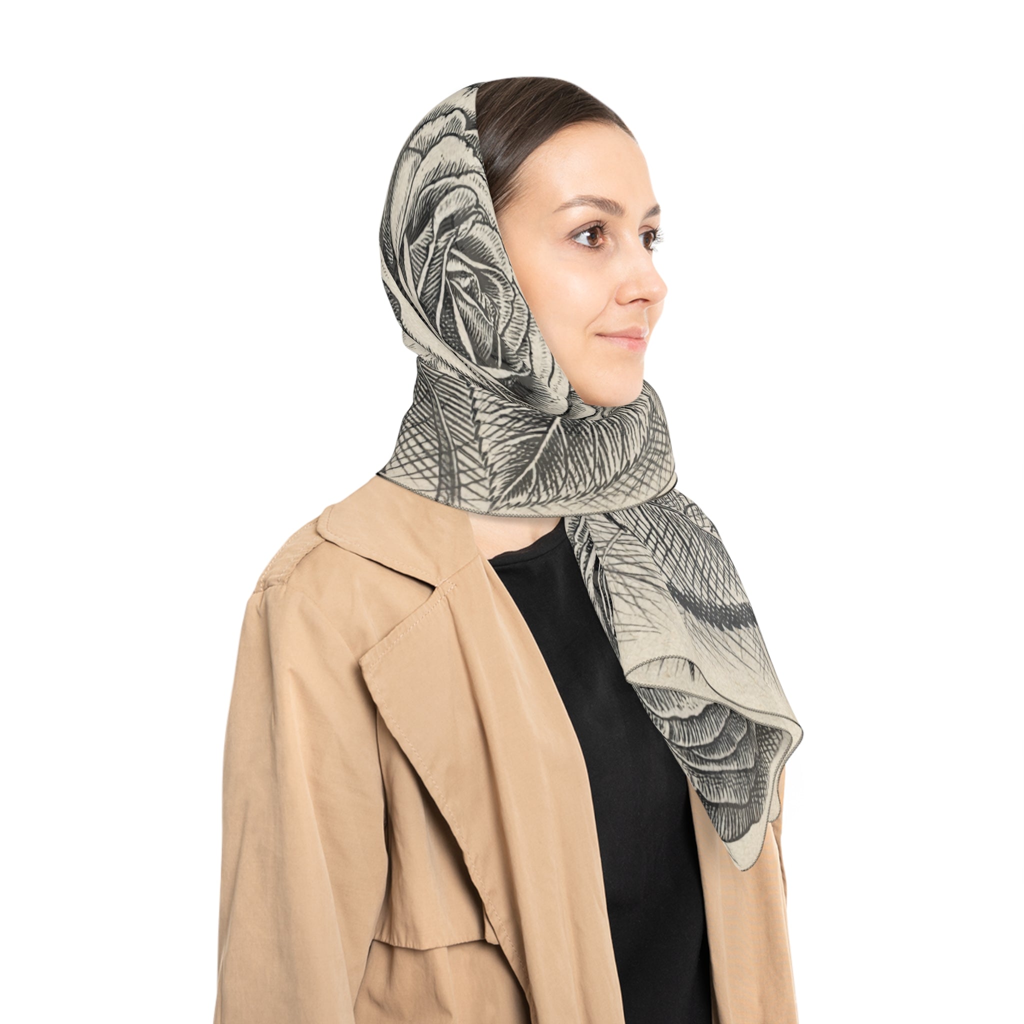 Colleoni - Antique Rose Ink Scarf