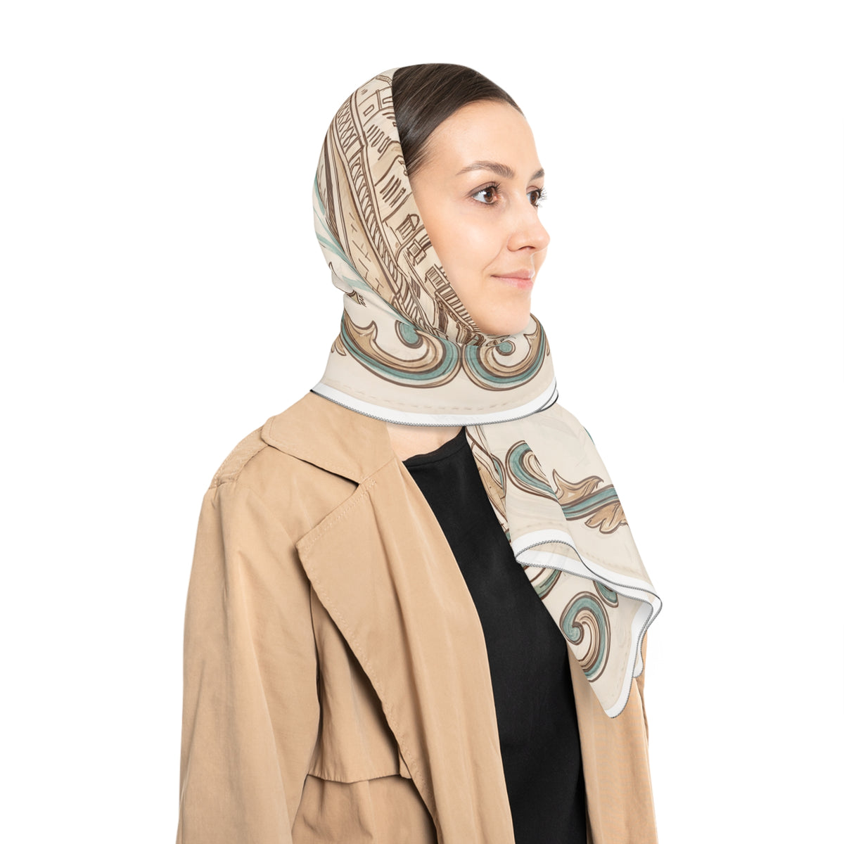 Barbarigo - Venetian Canal Sketch Scarf