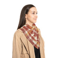 Strathearn - Rust Ochre Tartan Scarf