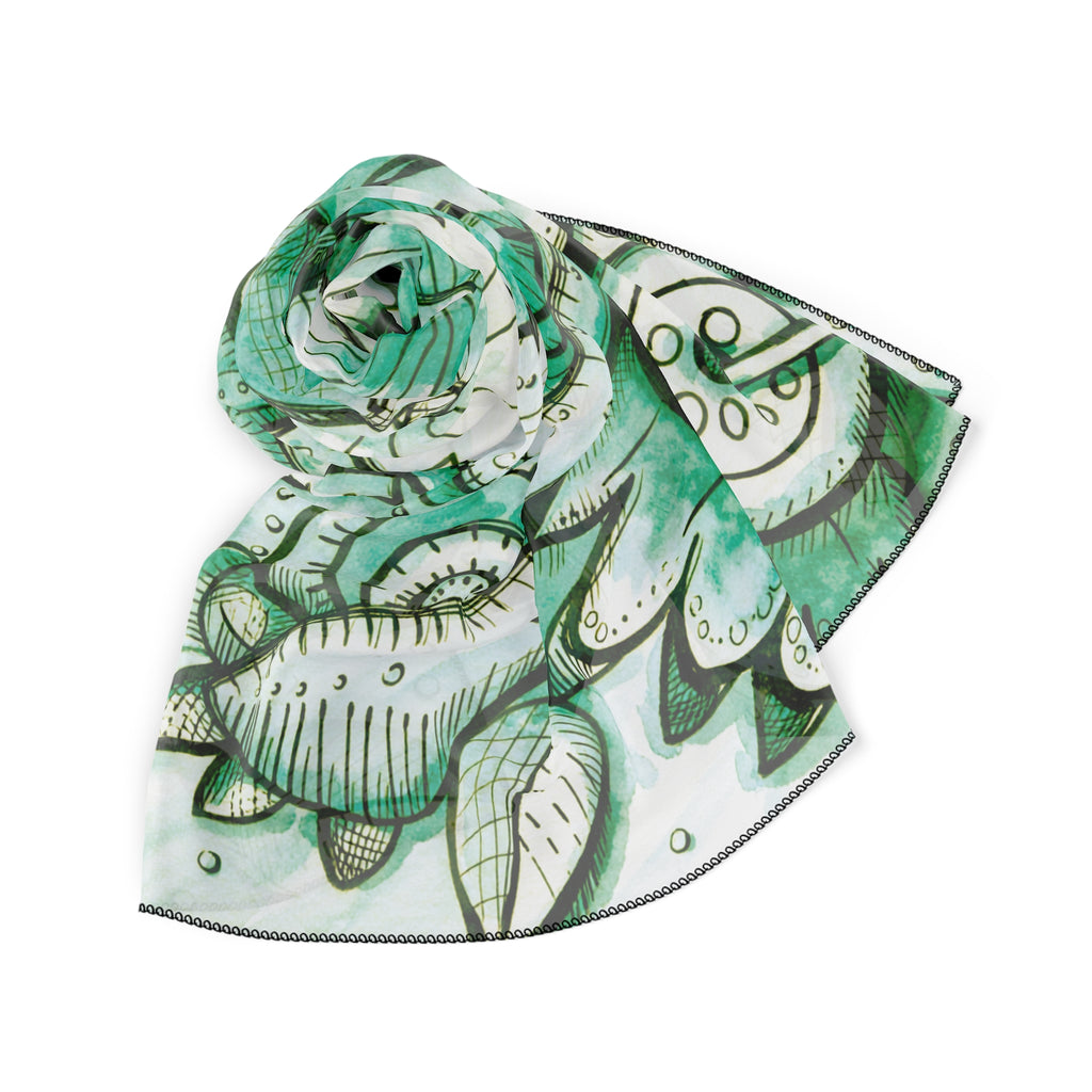 Godolphin - Verdant Ink Bloom Scarf