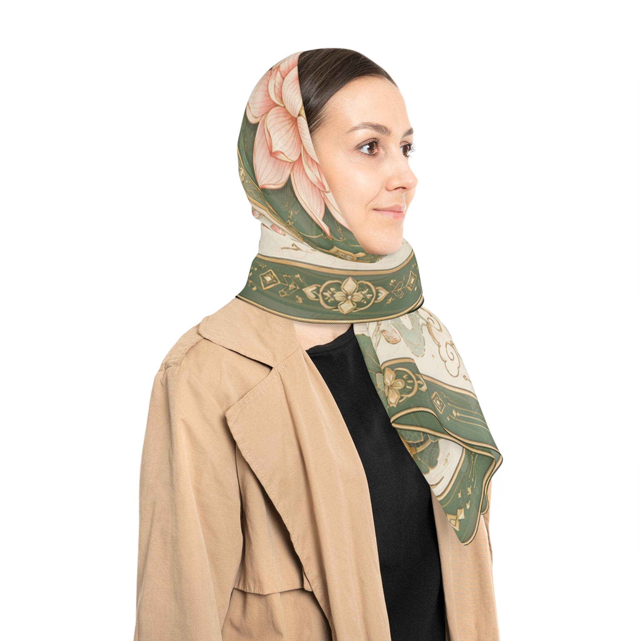 Duchess of Lotus Koi Scarf