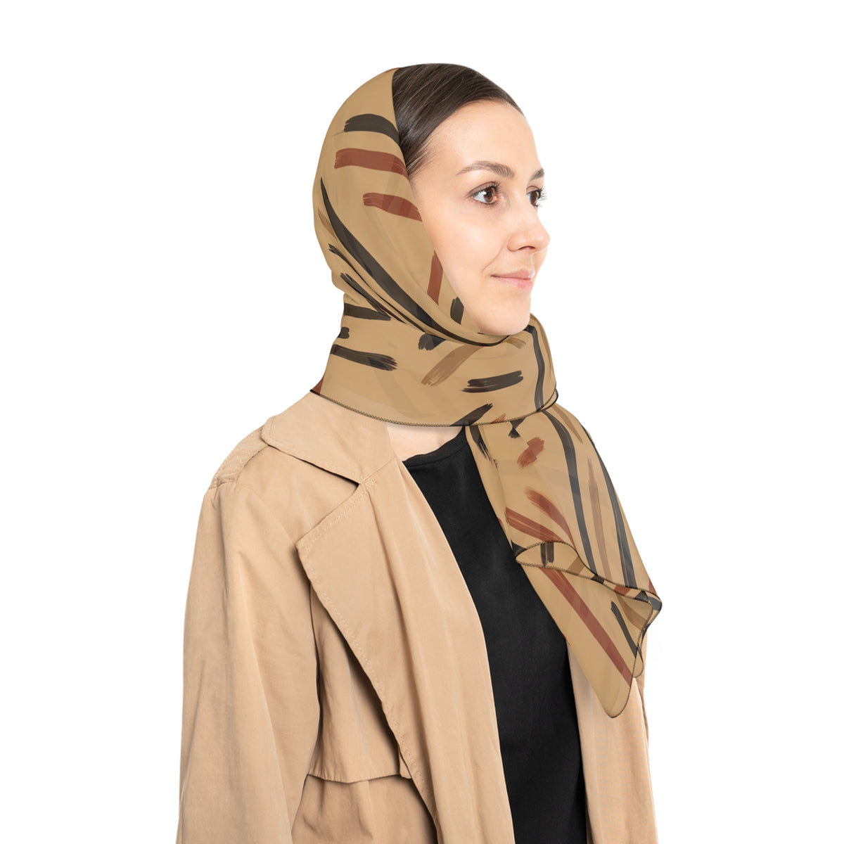 Fregoso - Earthen Mudcloth Lines Scarf
