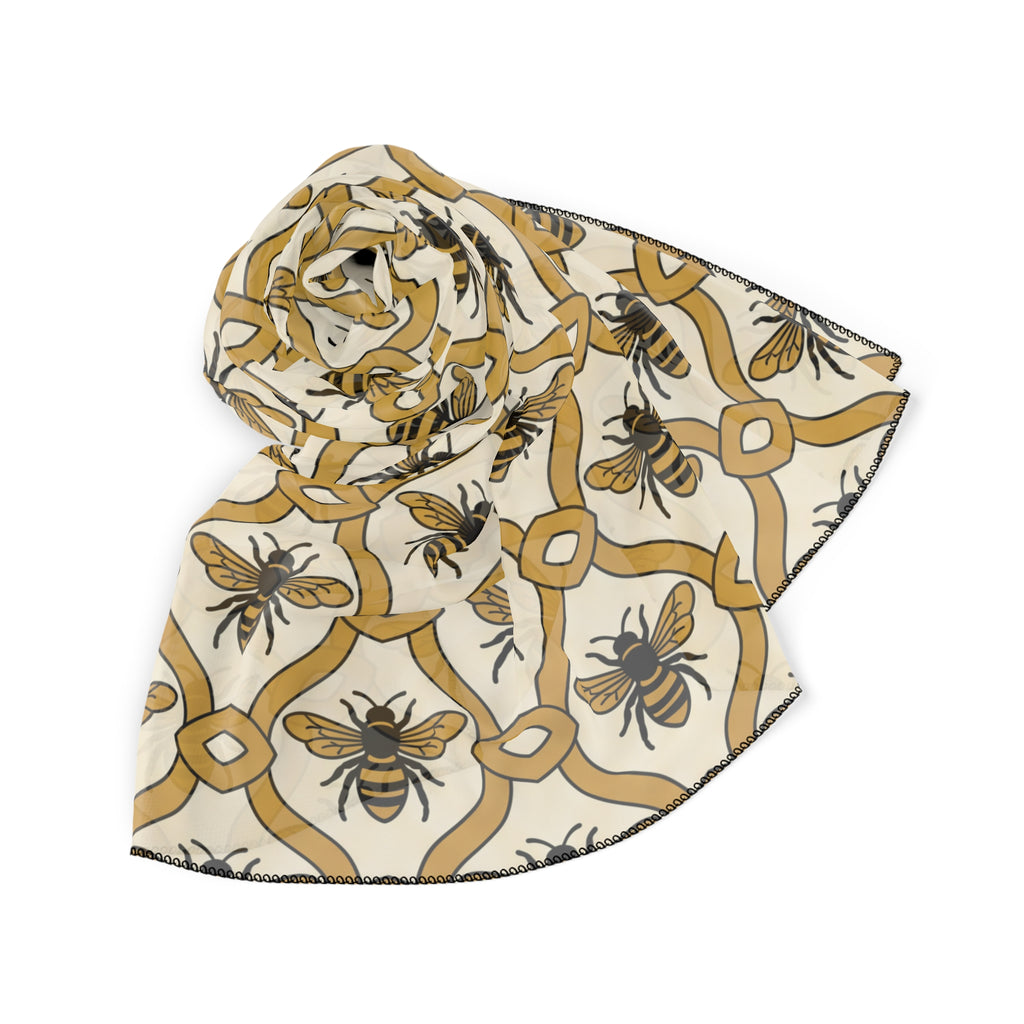 Damiani - Gilded Bee Trellis Scarf