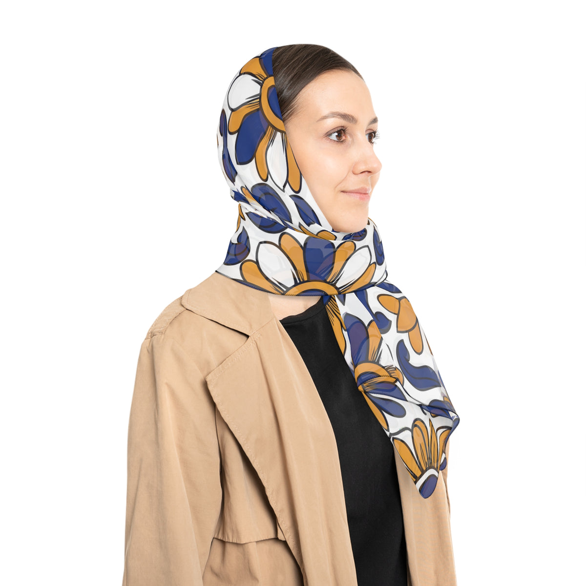 Vidales - Talavera Bloom Grid Scarf