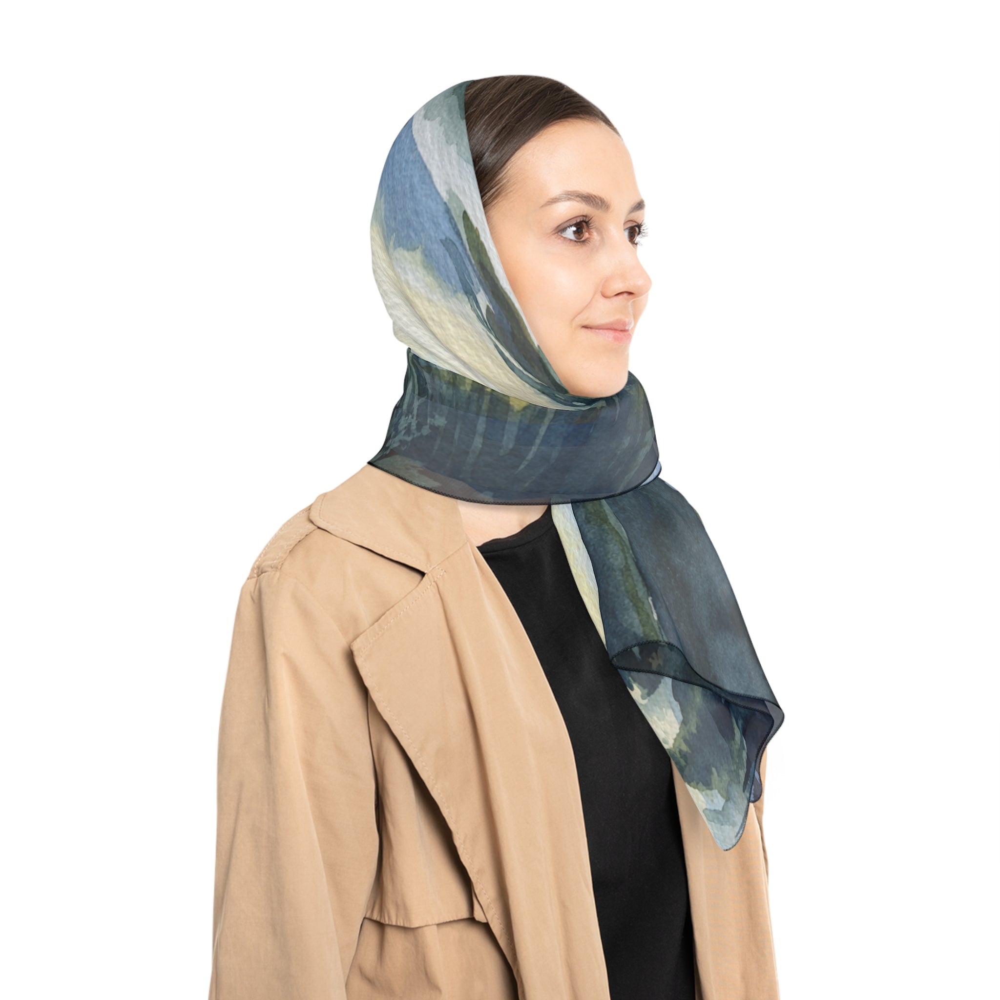 Froissart - Duchess of Blue Tranquility Scarf
