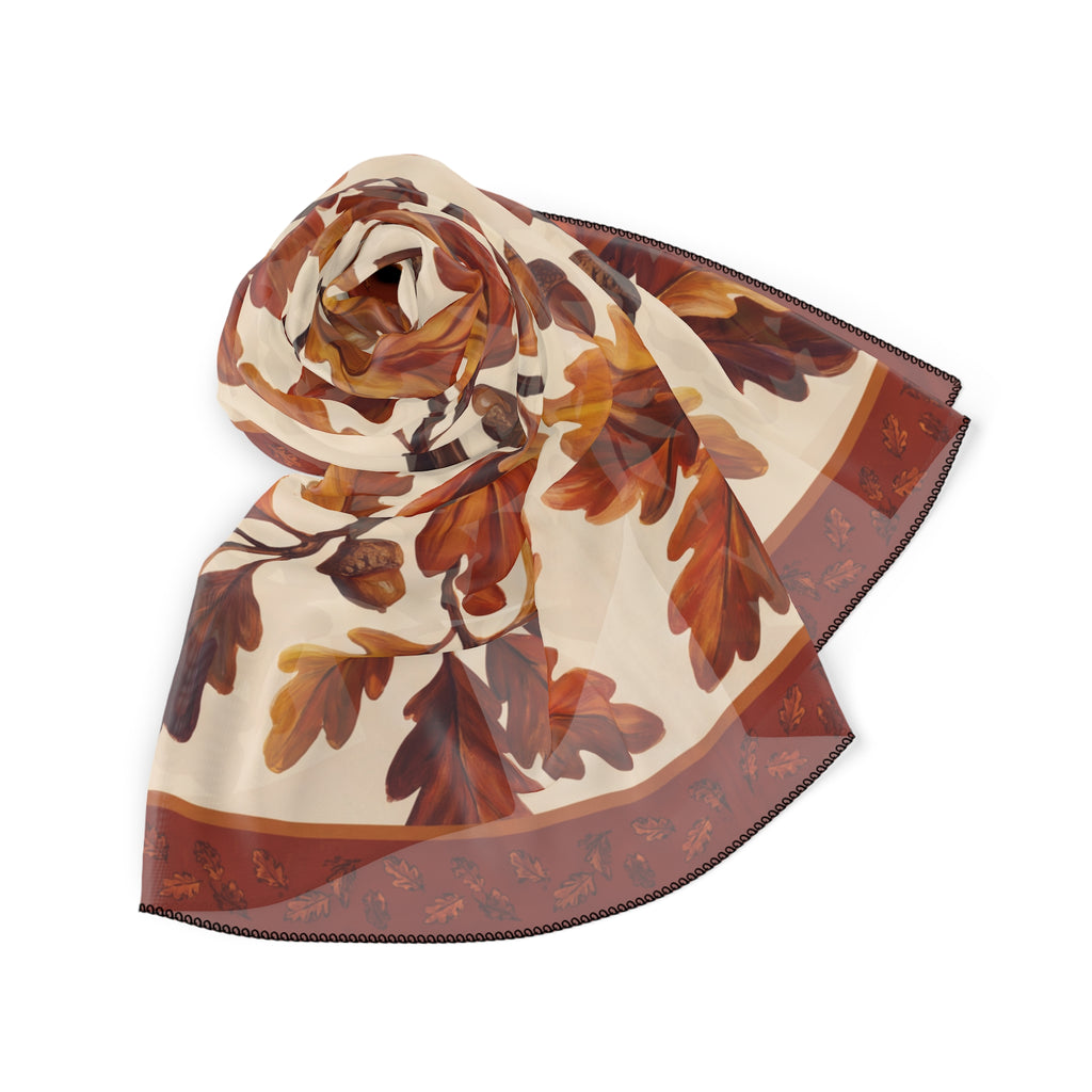 Alderley - Autumn Oak & Acorn Scarf
