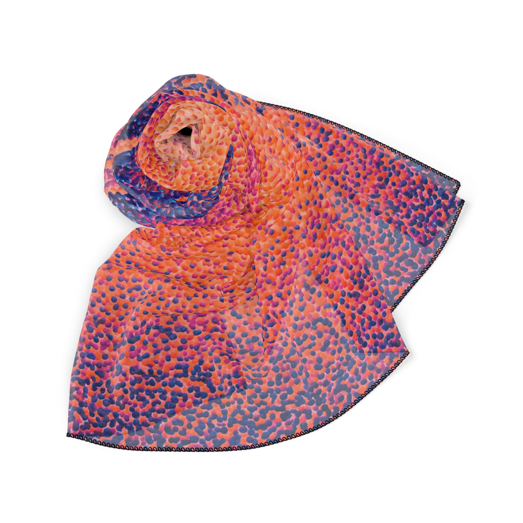 Solano - Lake Sunset Pointillist Scarf
