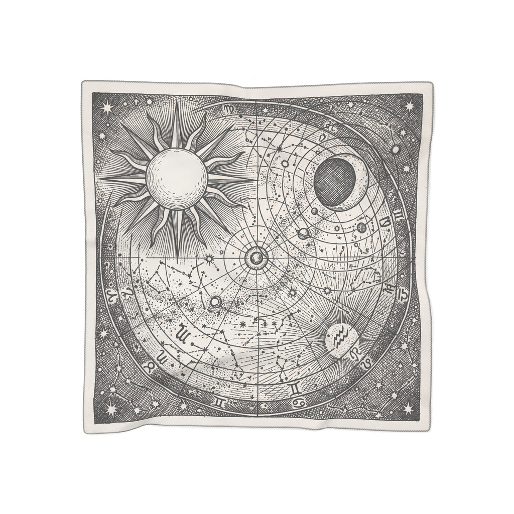 Ludlowe - Noir Celestial Chart Scarf