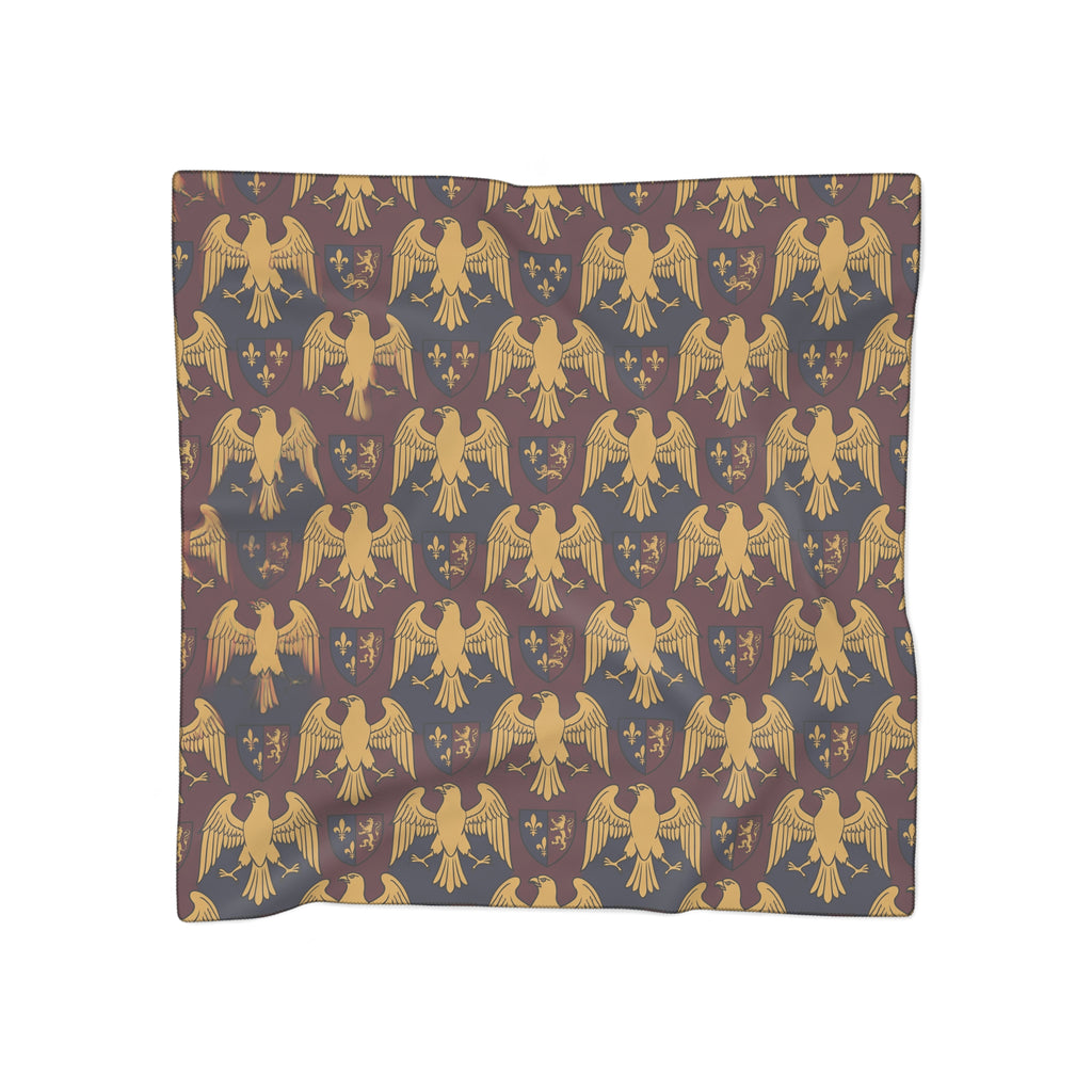 Falconieri - Gilded Falcon Crest Scarf