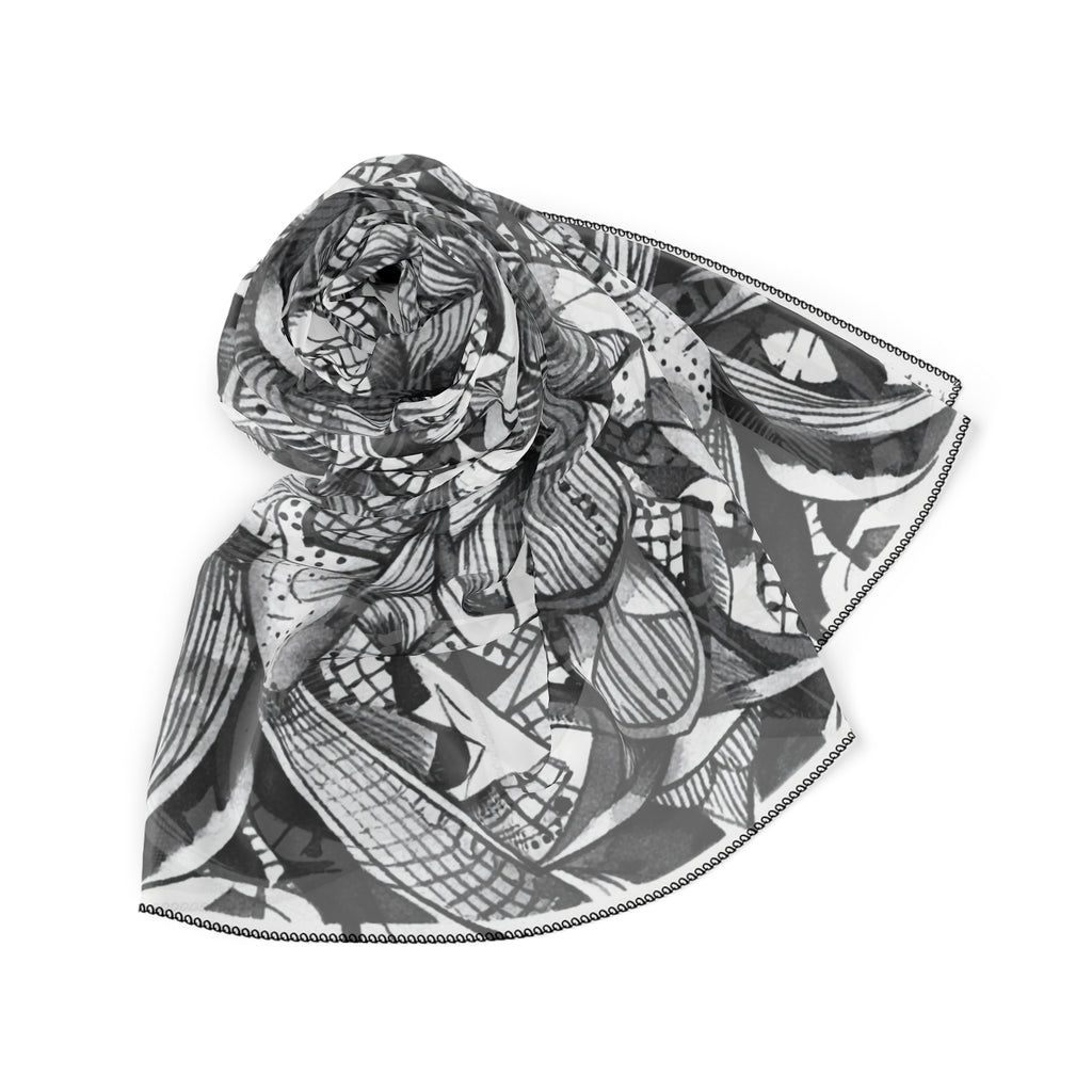 Santillán - Imperial Noir Mandala Scarf