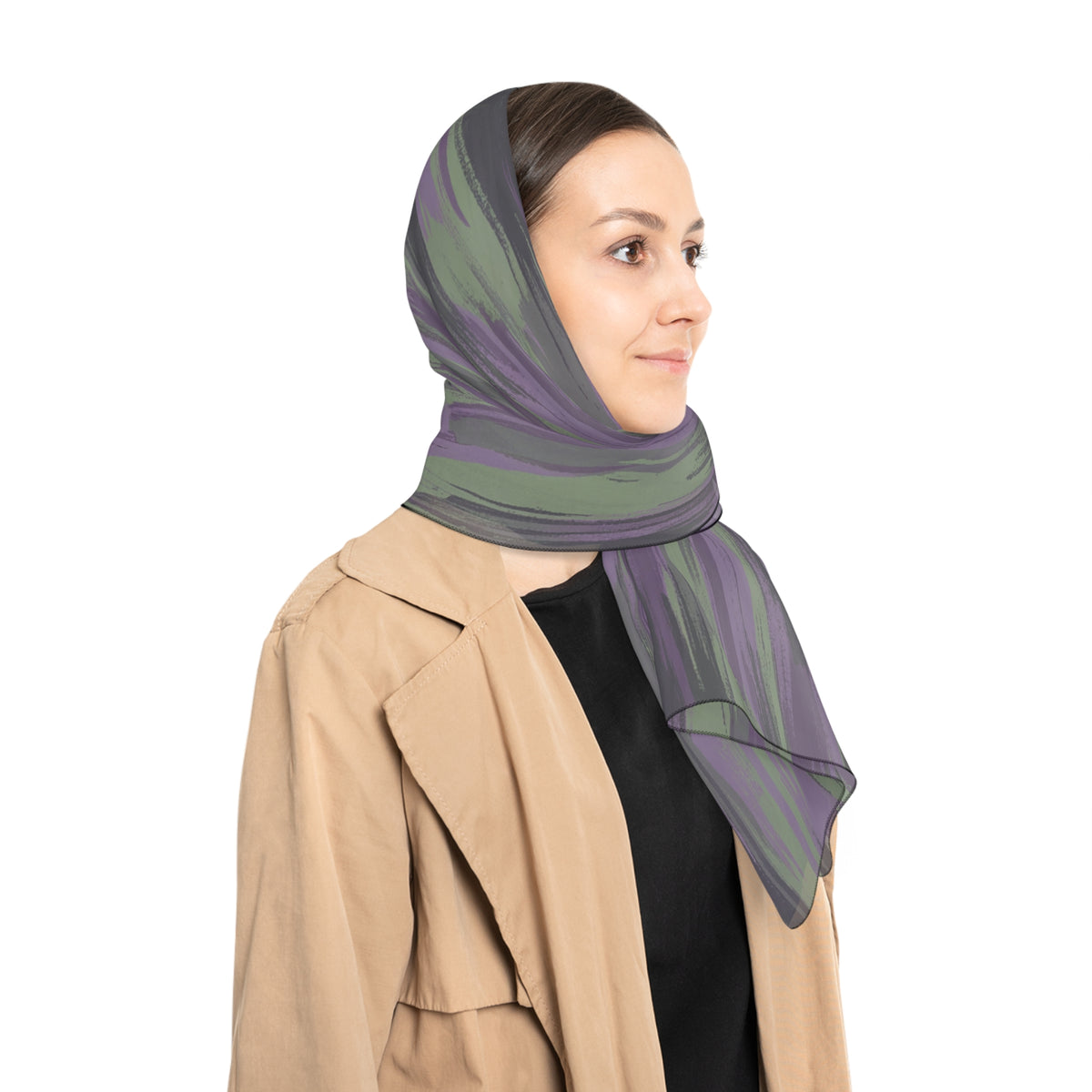 Glenholm - Highland Heather Stripe Scarf