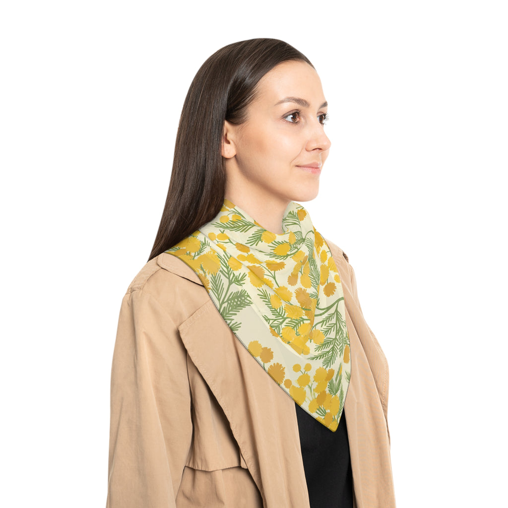 Lauderdale - Mimosa Sunshine Sprig Scarf