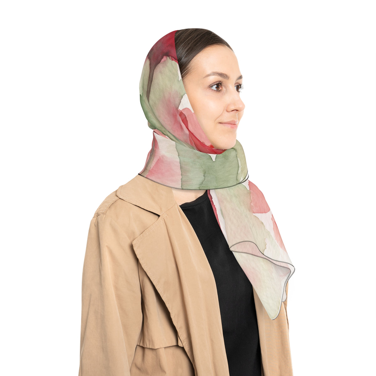 Ostergaard - Poppy Wash Watercolor Scarf