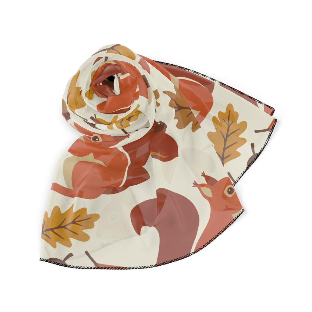Benavides - Autumn Squirrel Oakwood Scarf