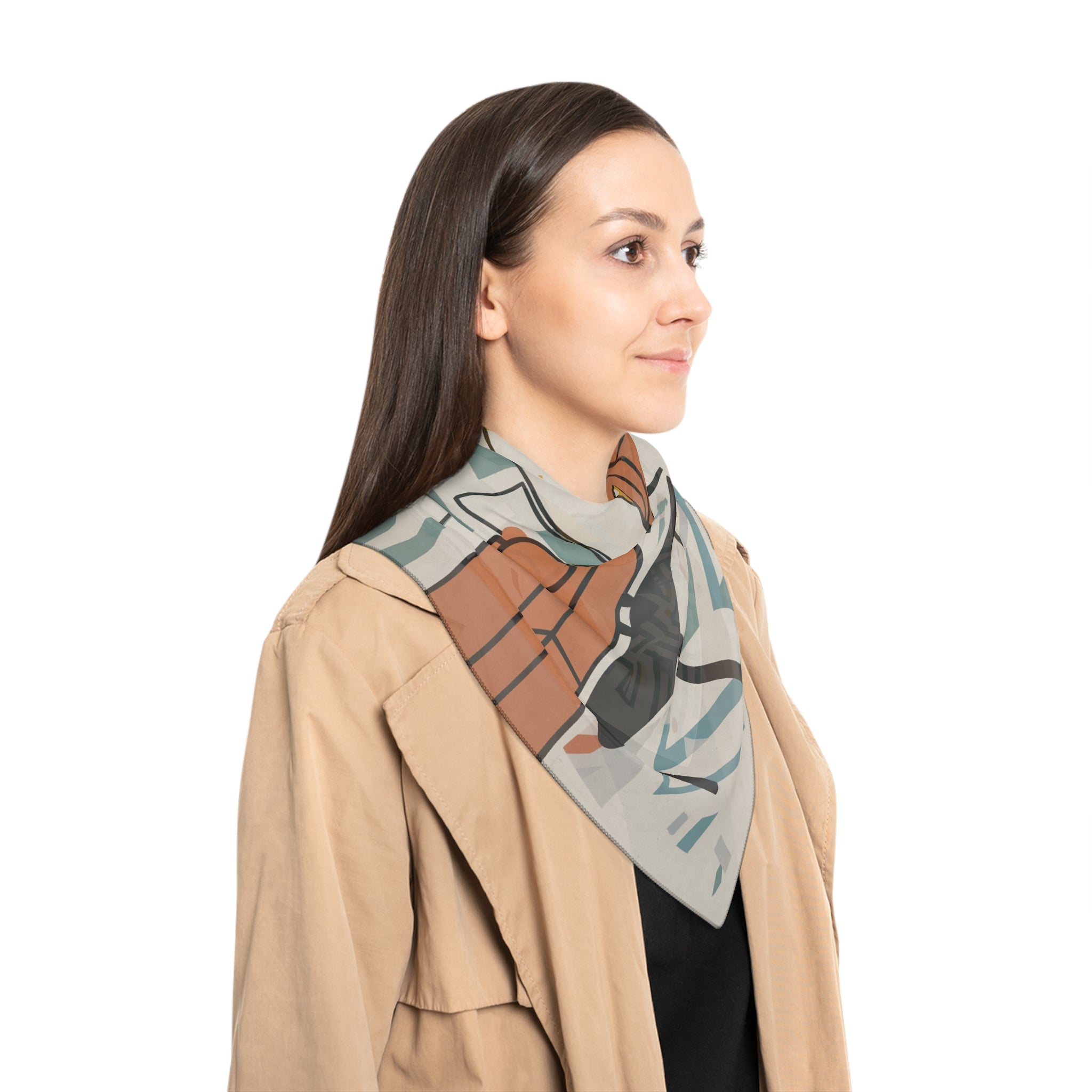 Longueville - Modern Interior Lines Scarf