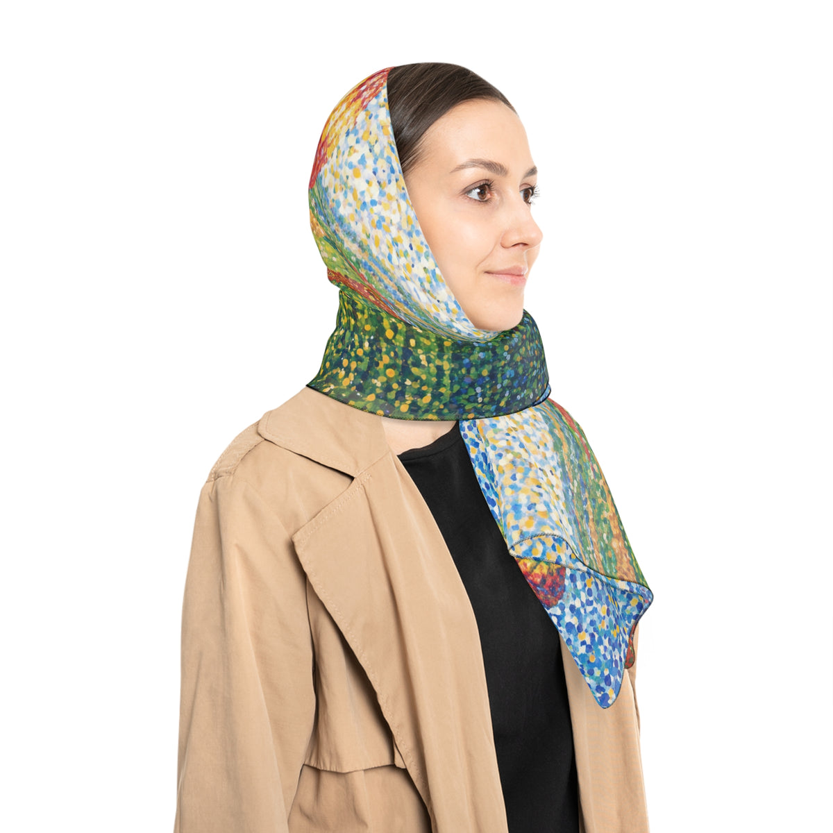 Echeverria - Balloon Sky Pointillist Scarf