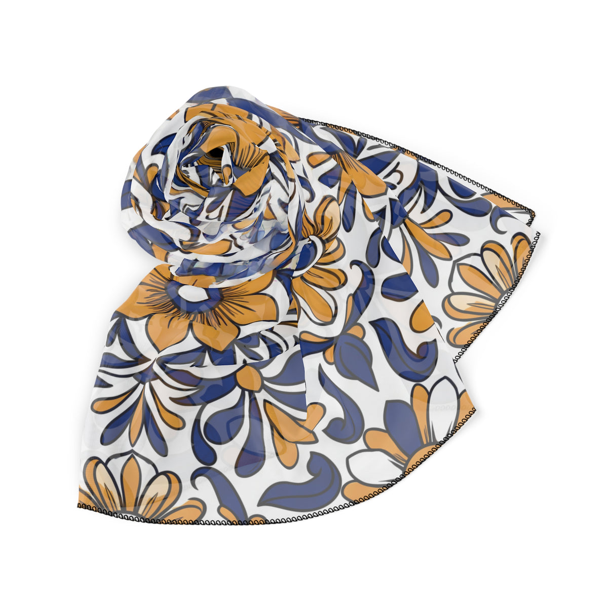 Vidales - Talavera Bloom Grid Scarf