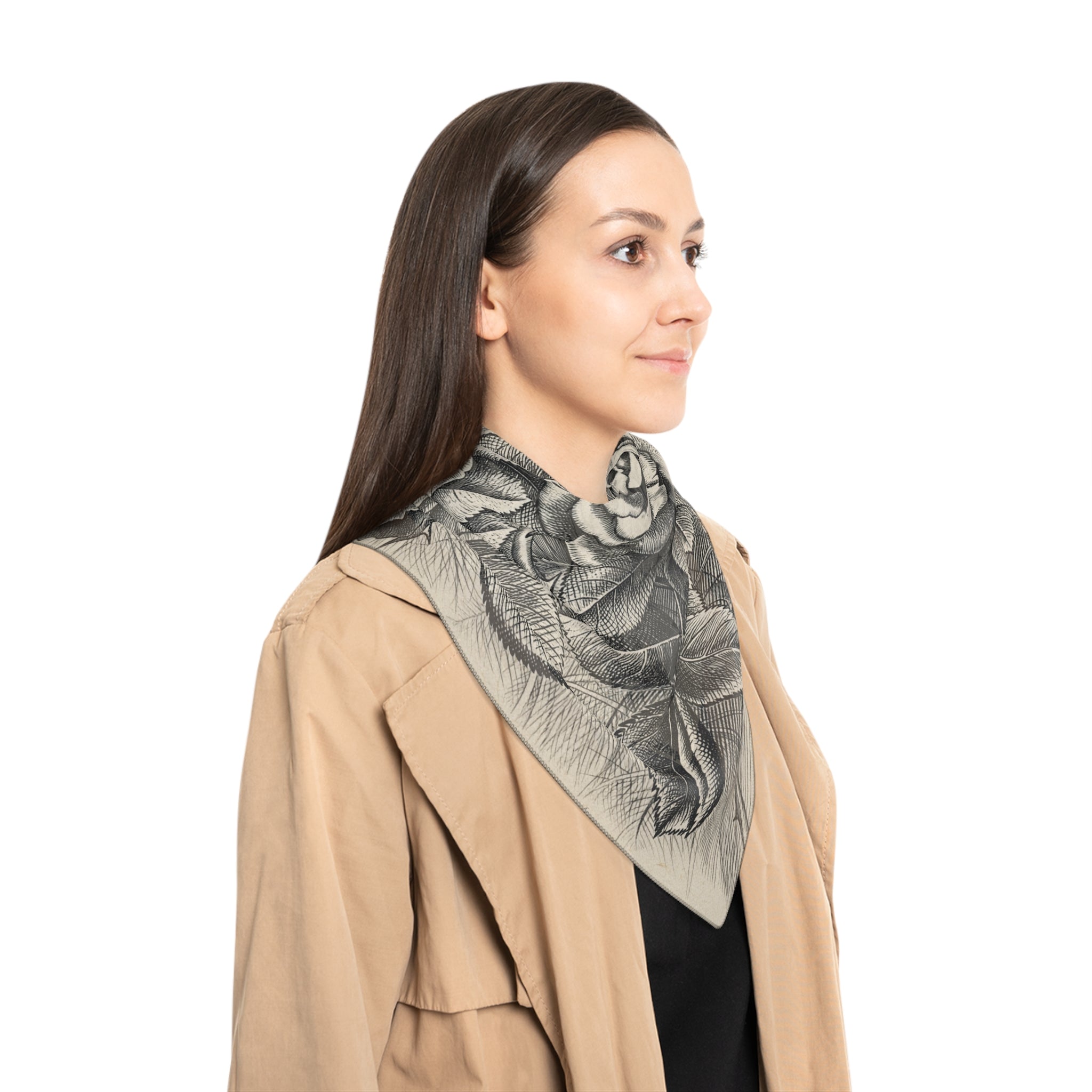 Colleoni - Antique Rose Ink Scarf