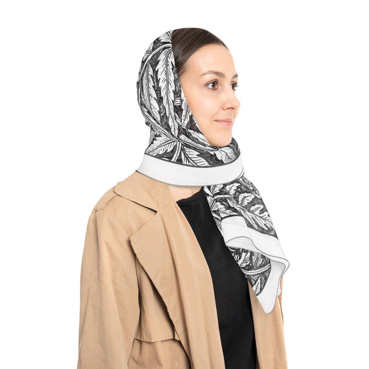 Redfern - Noir Fern Cascade Scarf