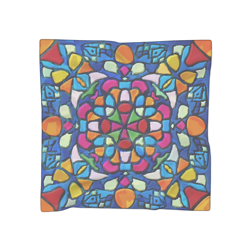 Toledo - Vivid Prism Mosaic Scarf