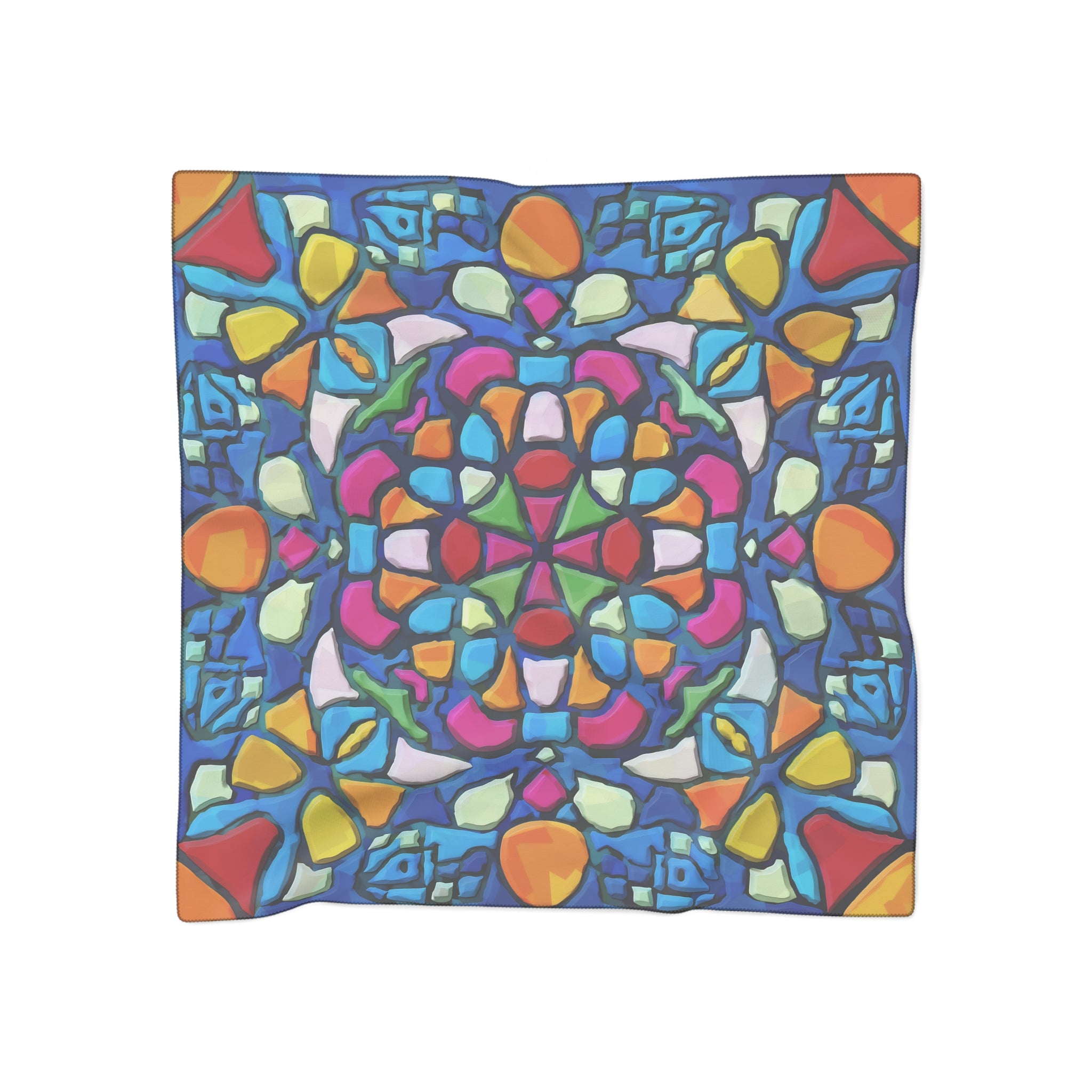 Toledo - Vivid Prism Mosaic Scarf