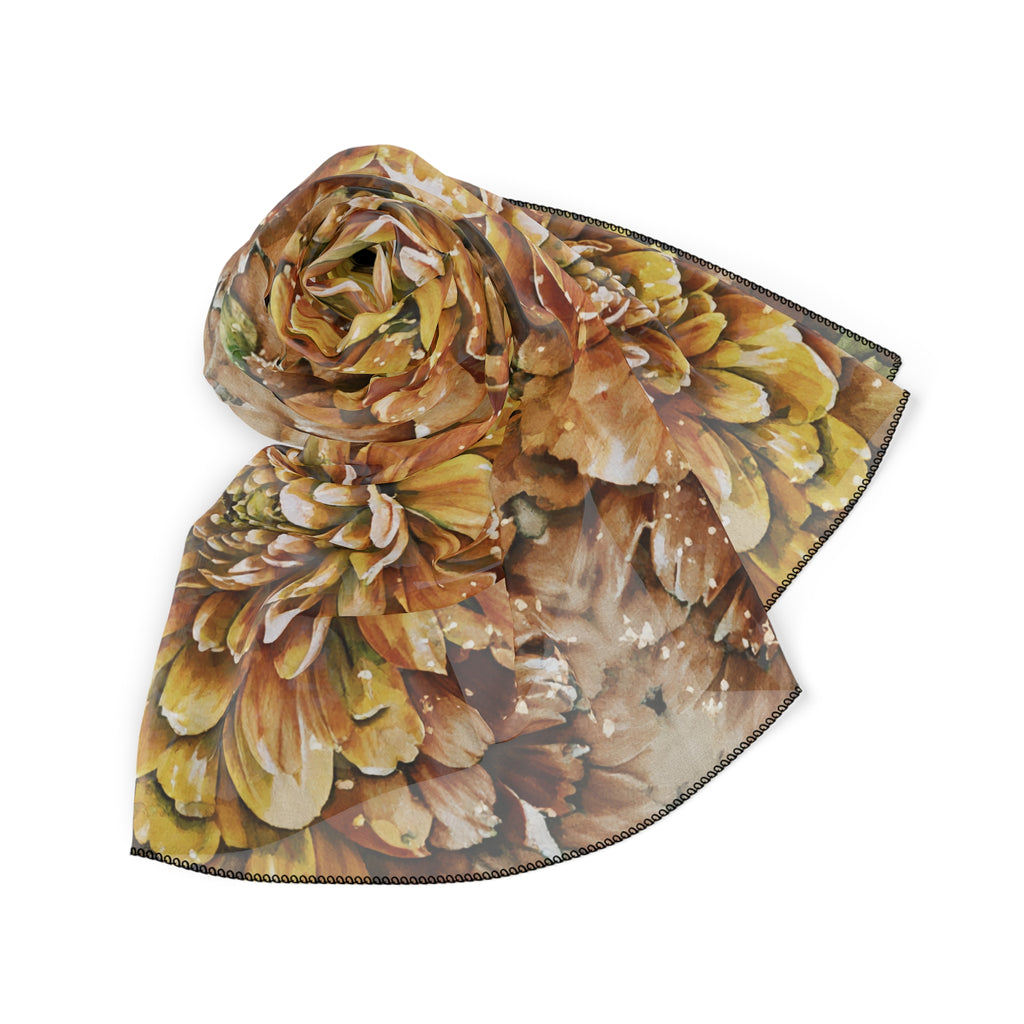 Clairmont - Marquise d’Auburn Bloom Silk Scarf