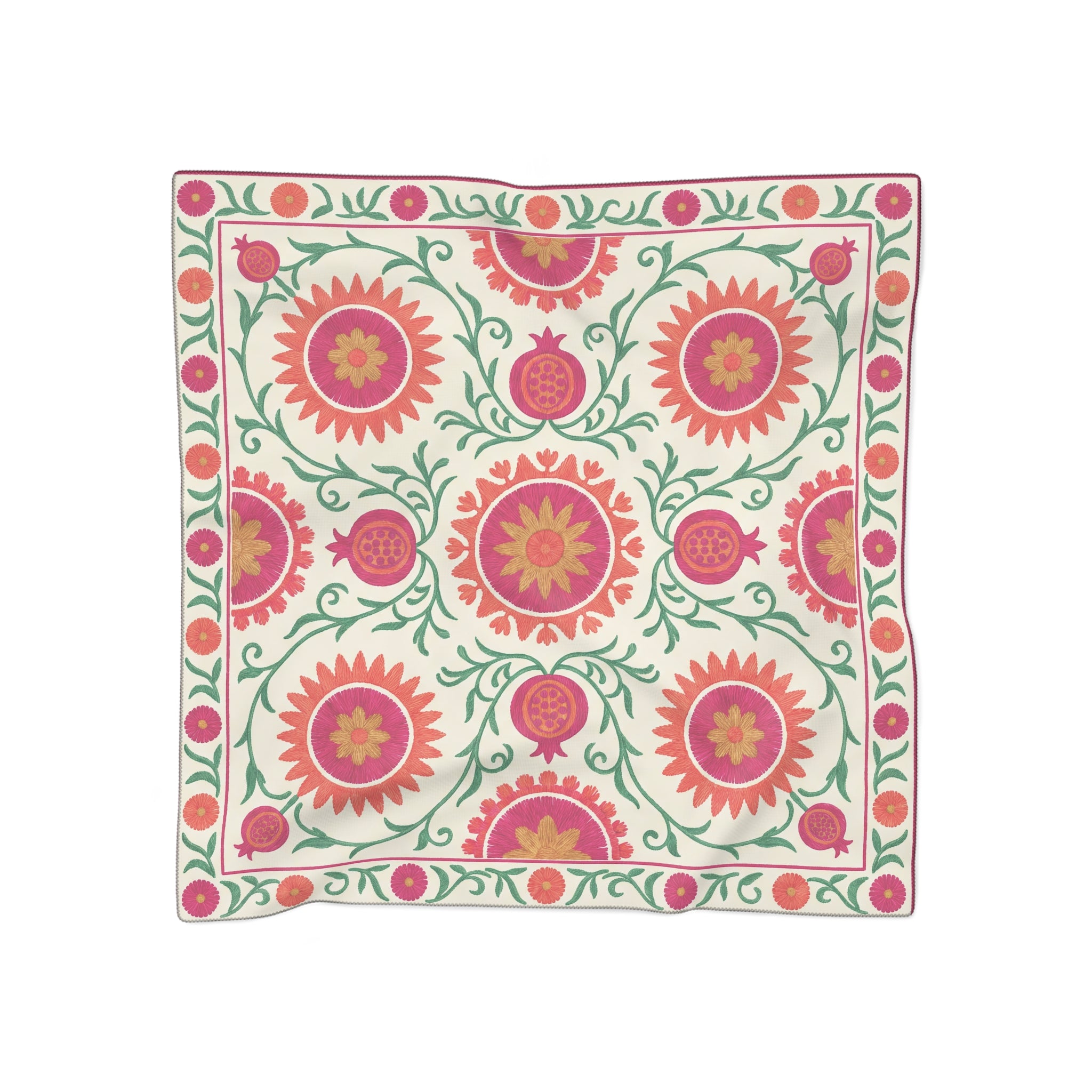Pastrana - Suzani Sun Rosette Scarf