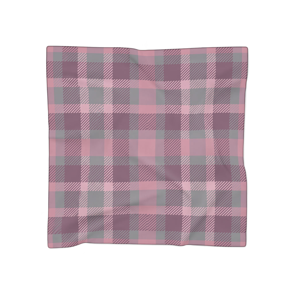 Braemore - Heather Pink Tartan Scarf
