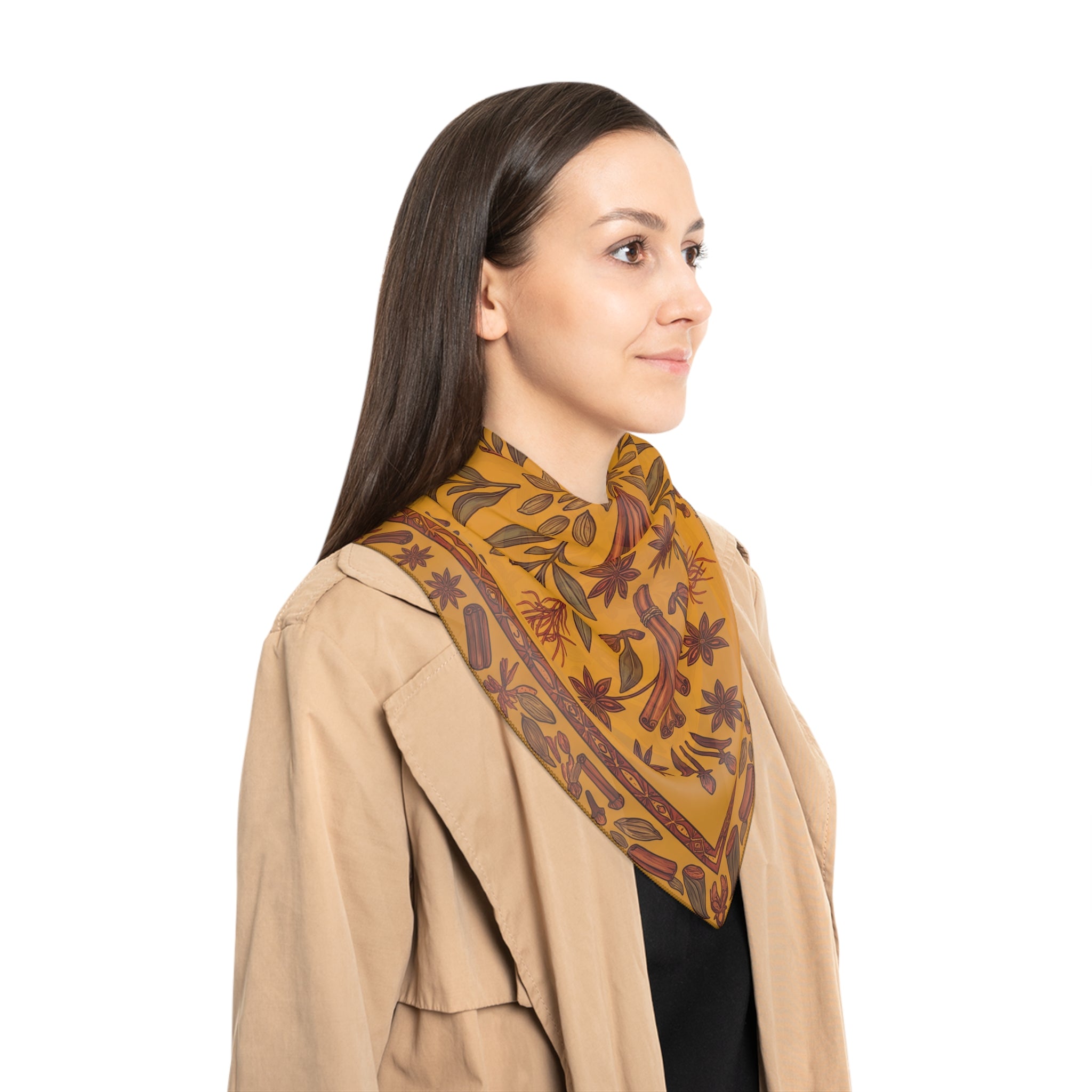 Osma - Saffron Spice Garden Scarf