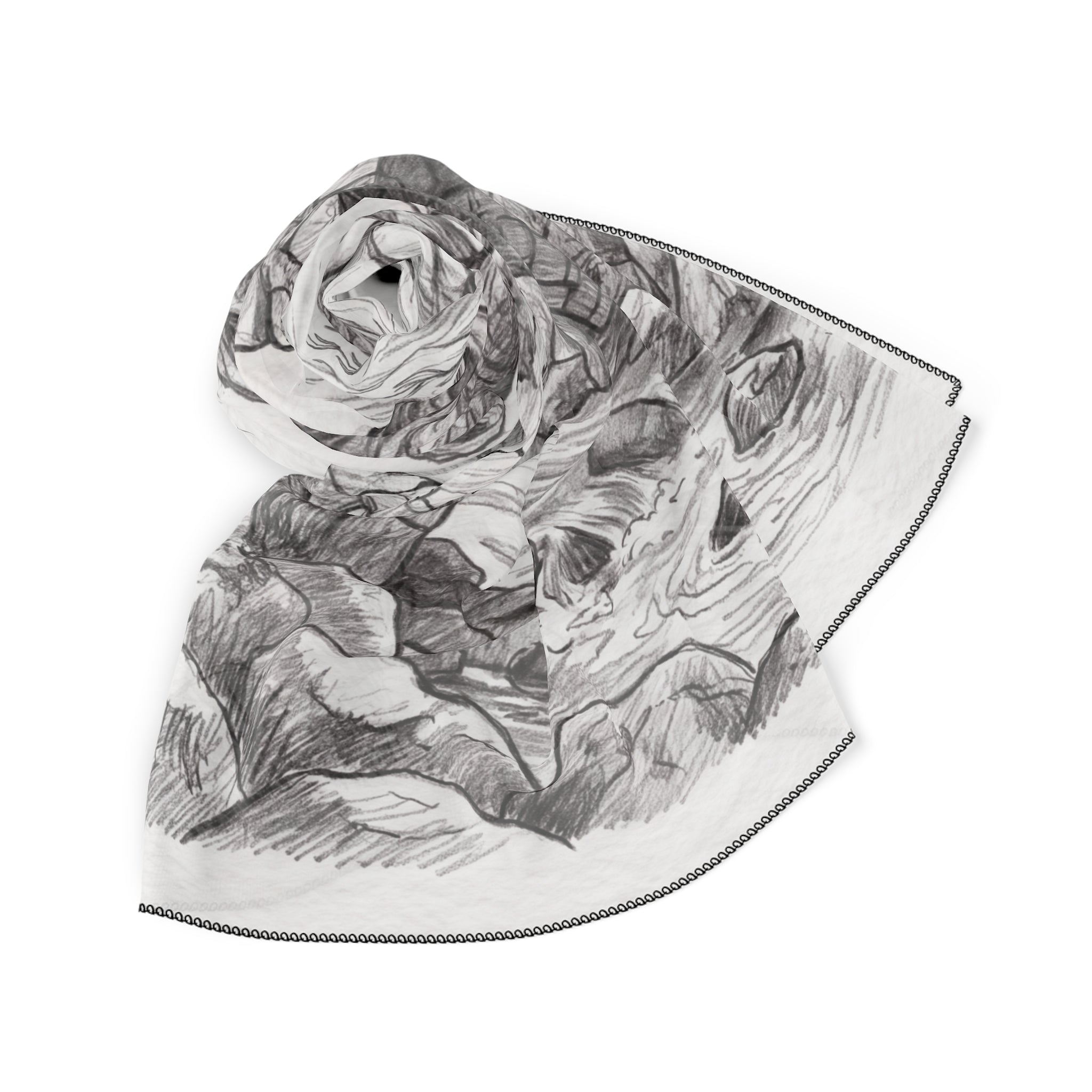 Ellingham - Stone Bridge Sketch Scarf