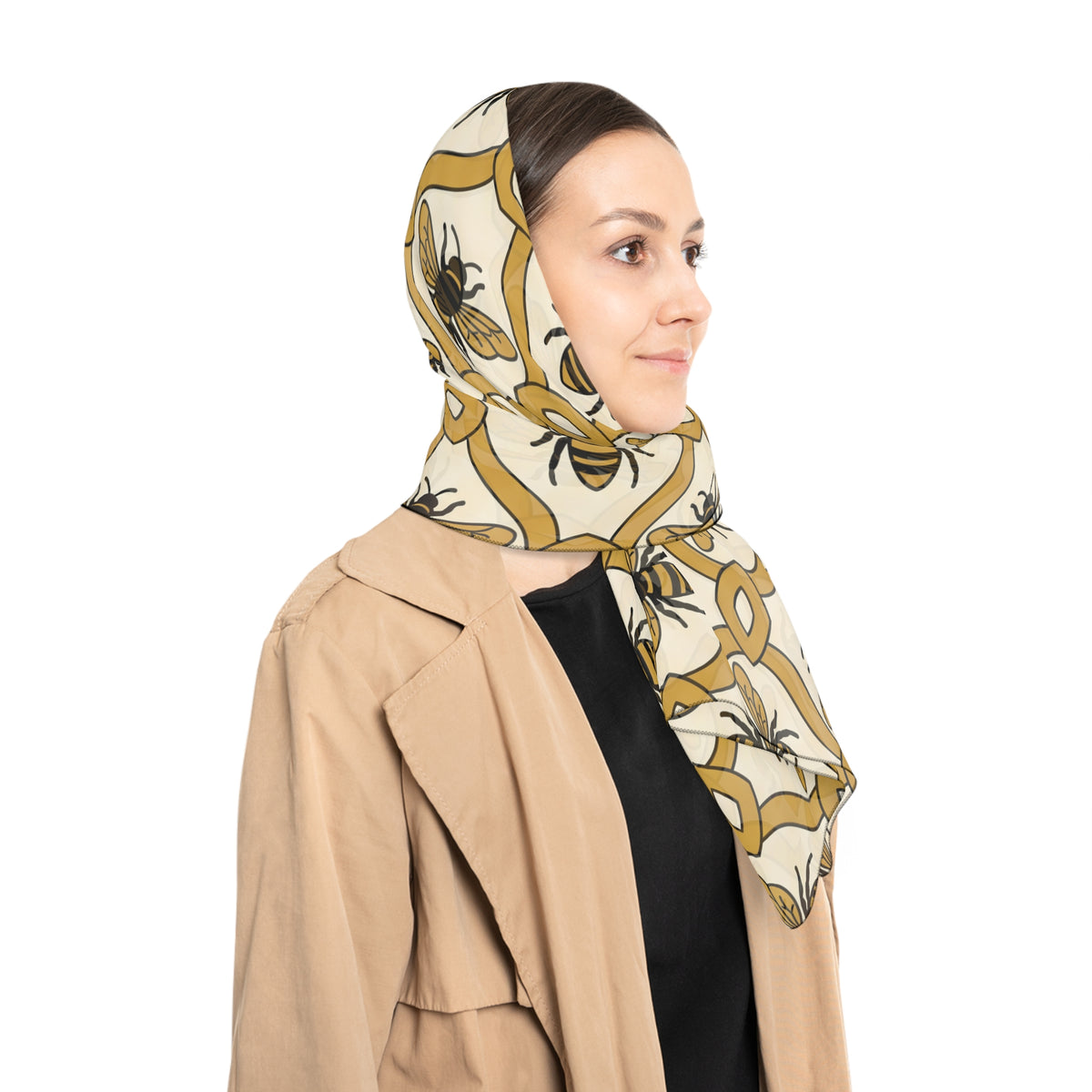 Damiani - Gilded Bee Trellis Scarf