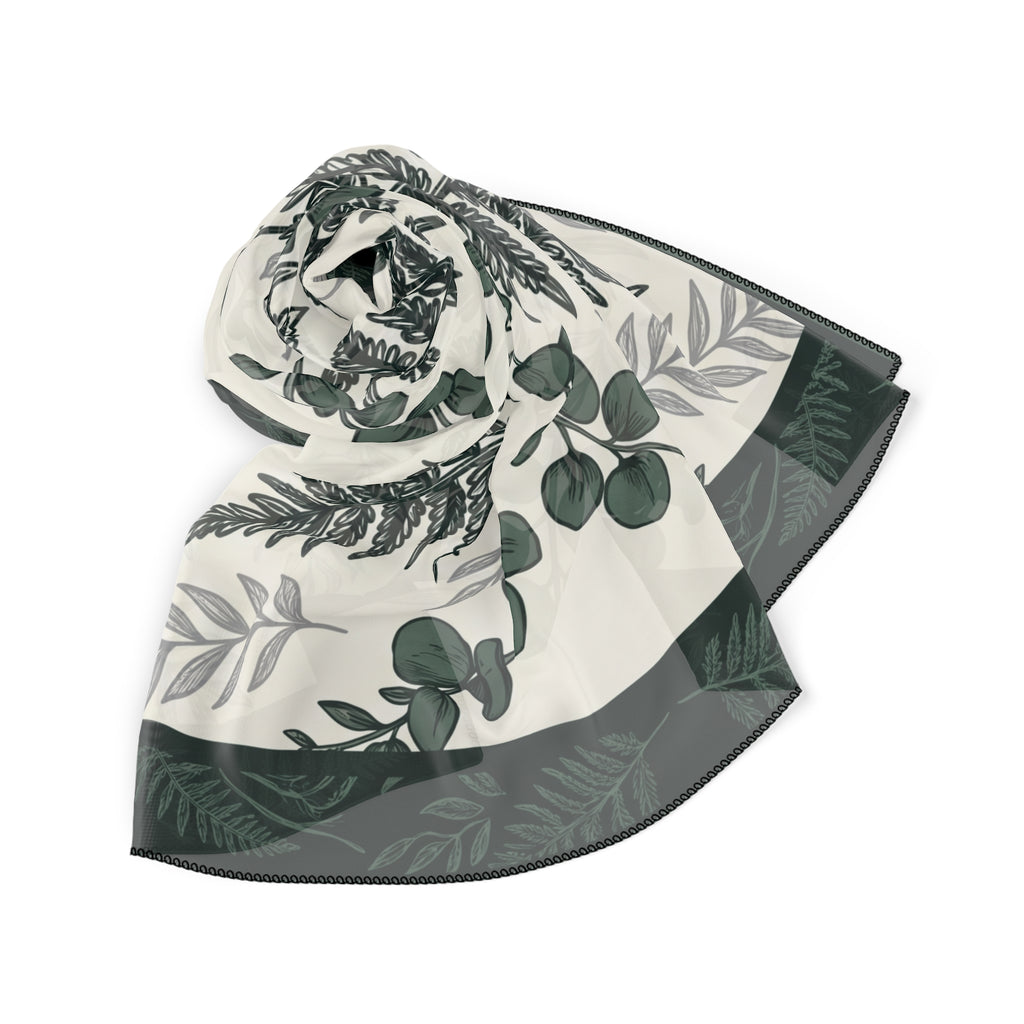 Winterbourne - Frosted Fern Sketch Scarf