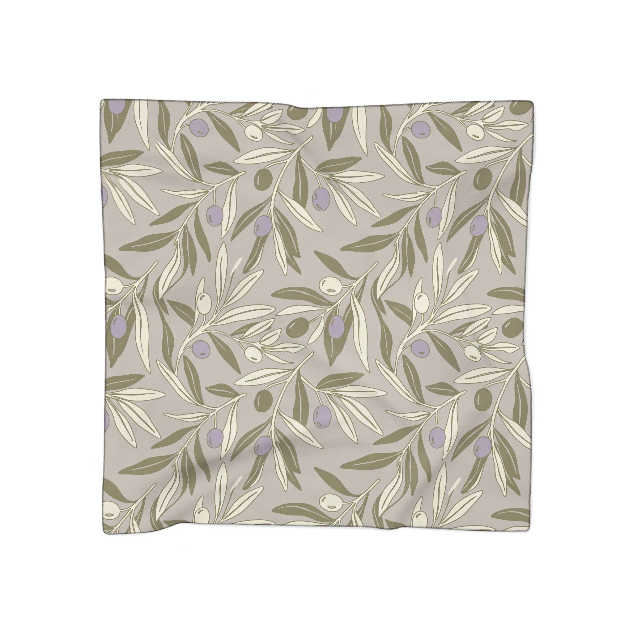 Sauveterre - Provencal Olive Branch Scarf
