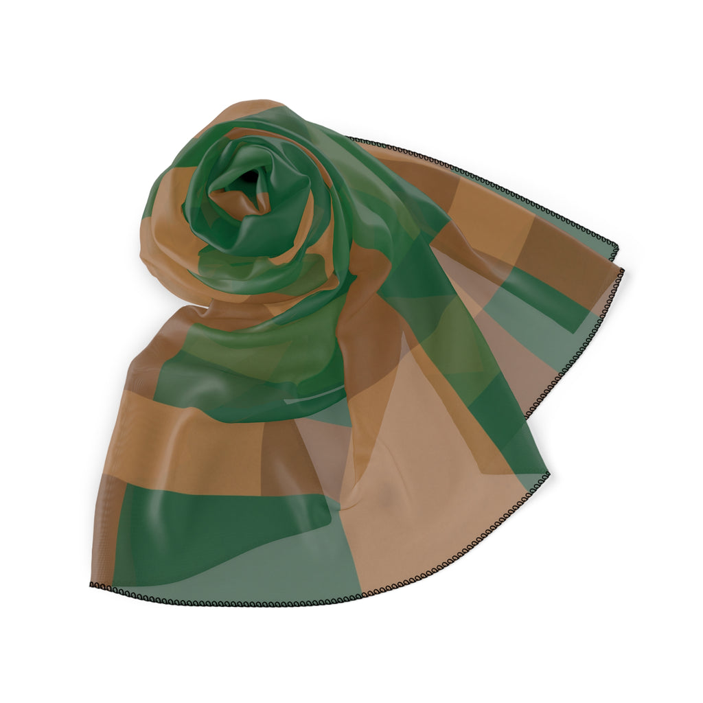 Kincraig - Forest Border Check Scarf