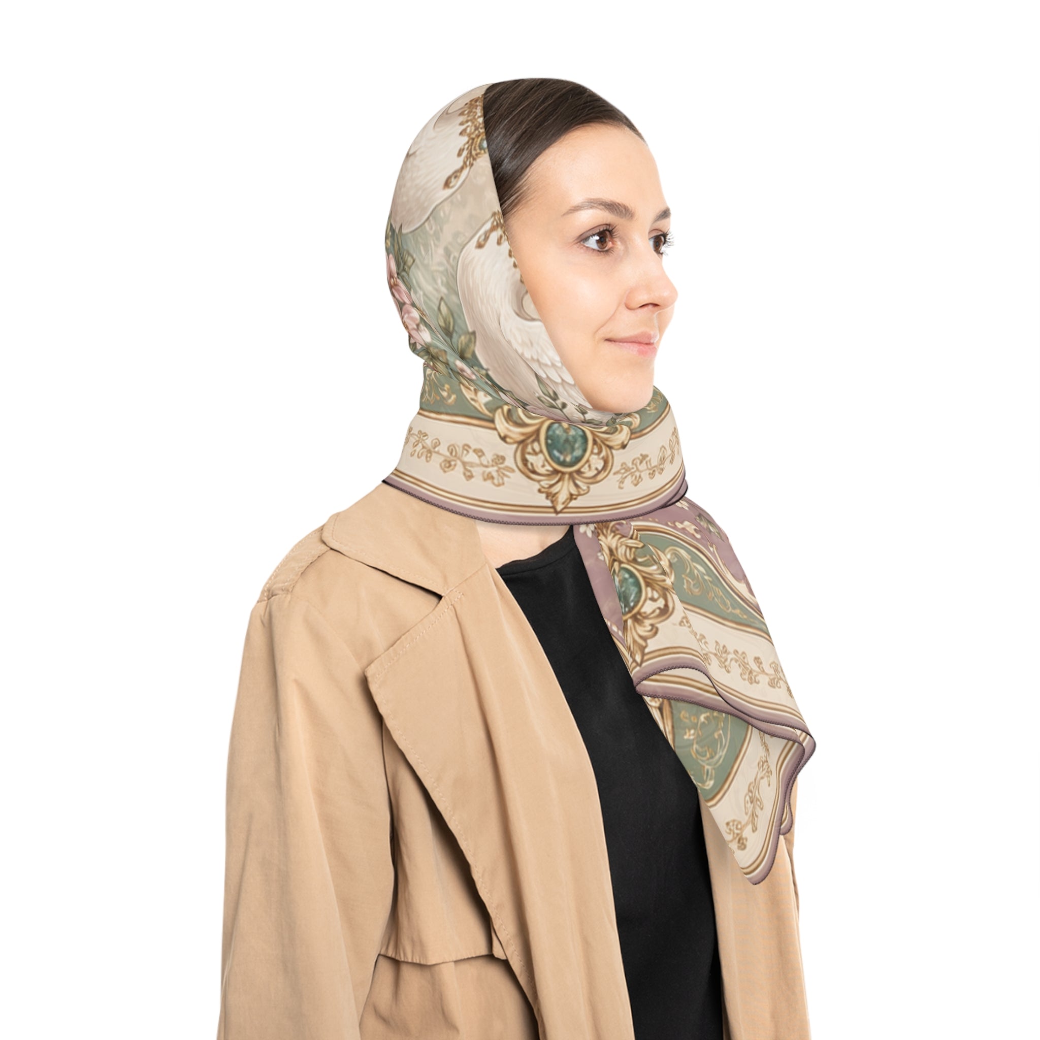Duchess of Swan Reverence Scarf