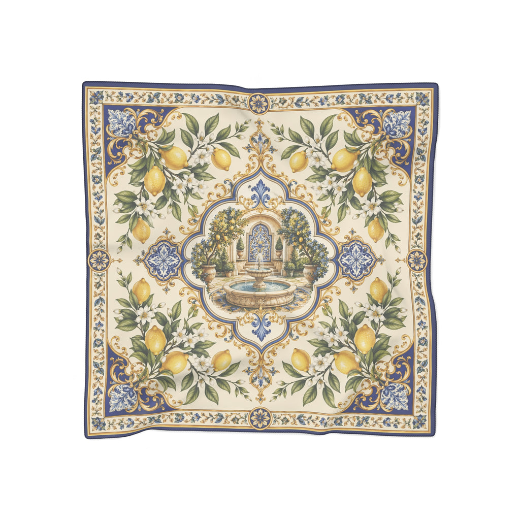 Duchess of Citrus Courtyard Scarf