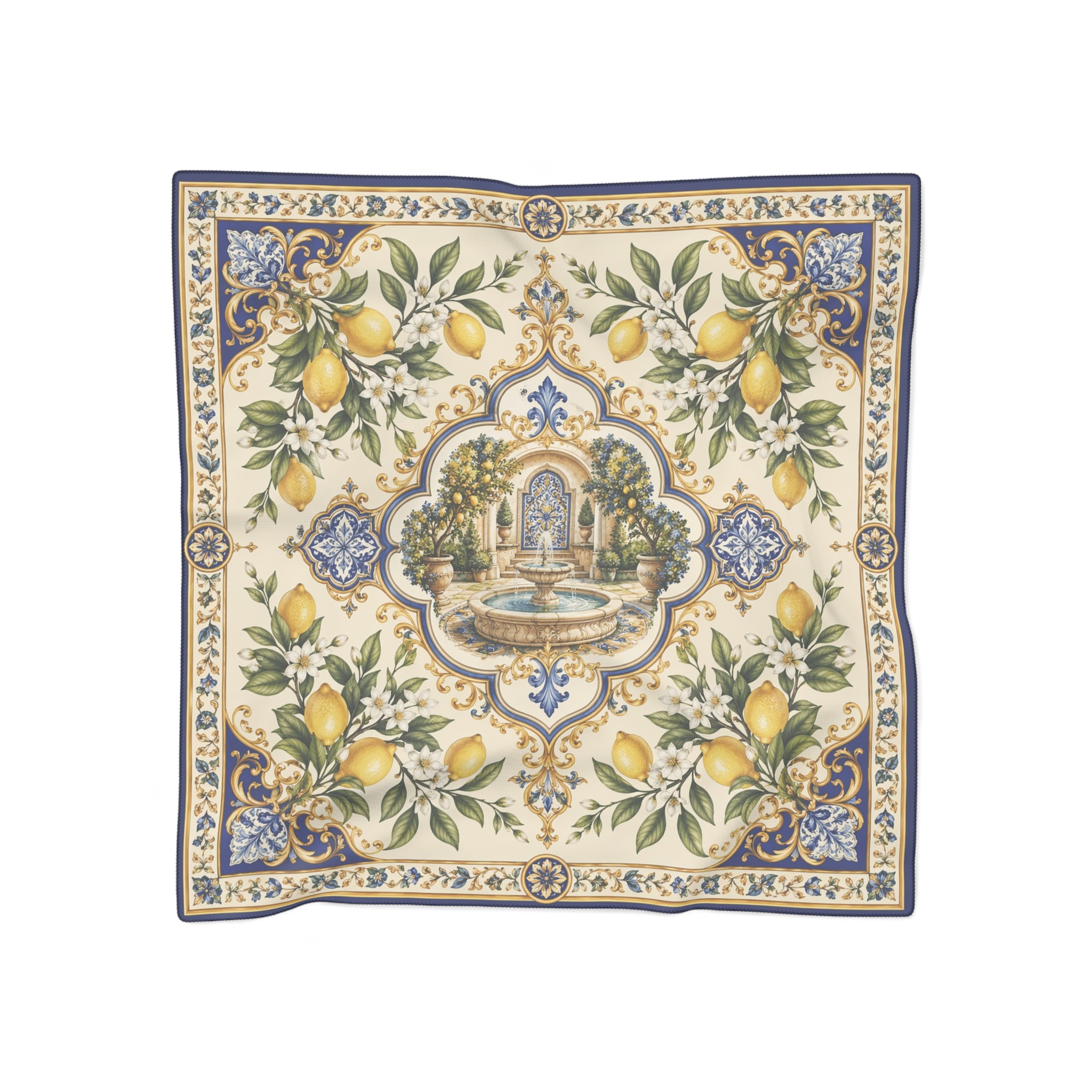Duchess of Citrus Courtyard Scarf