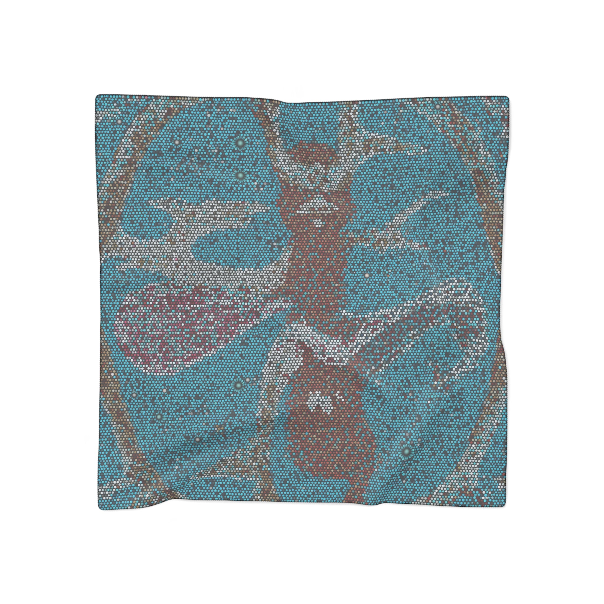 Valderrábano - Duchess of Celestial Flamingo Scarf