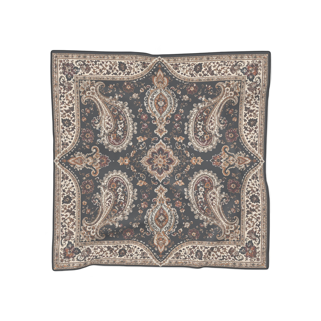Álvarez de Toledo Navy Paisley Heritage Scarf