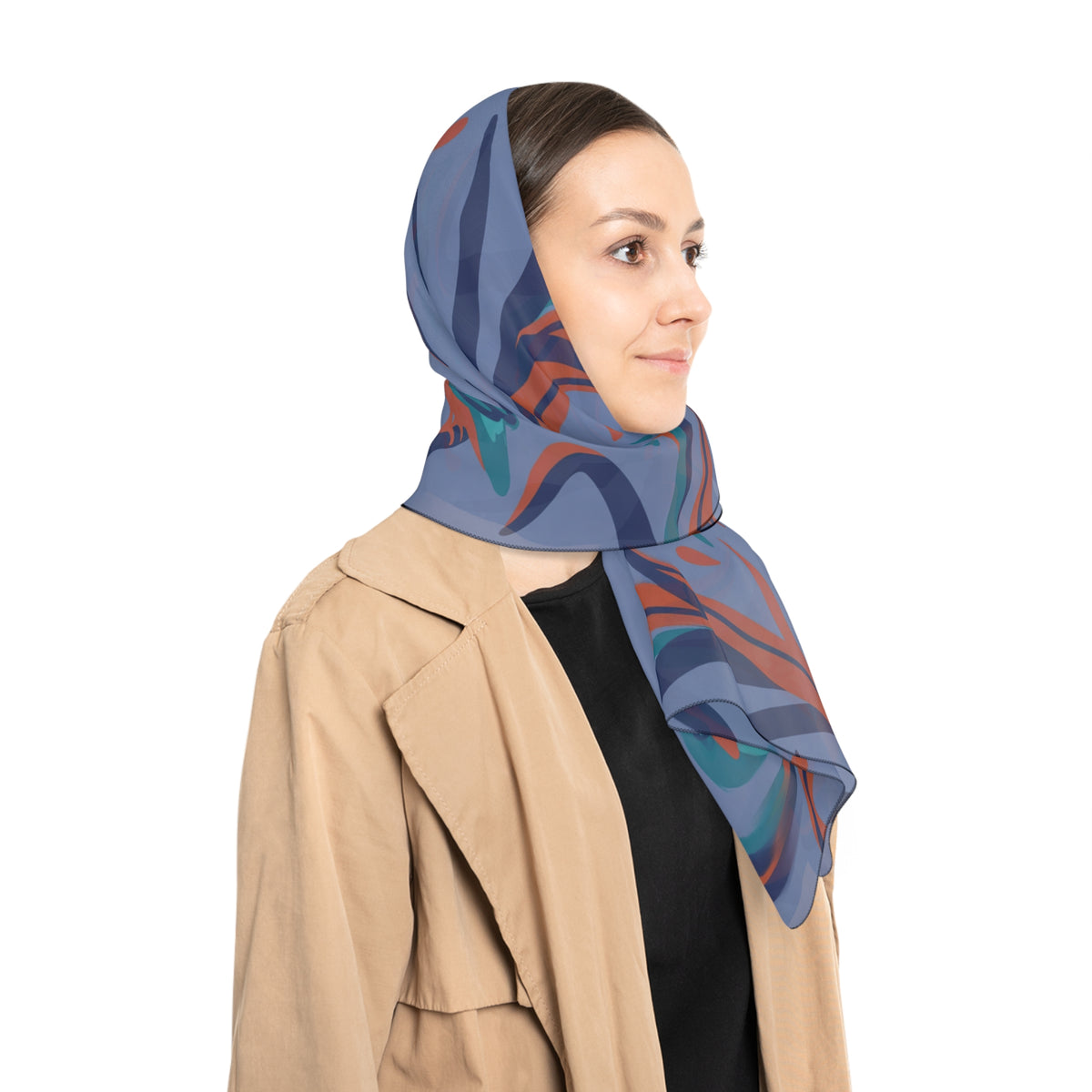Marchmont - Teal Kingfisher River Scarf