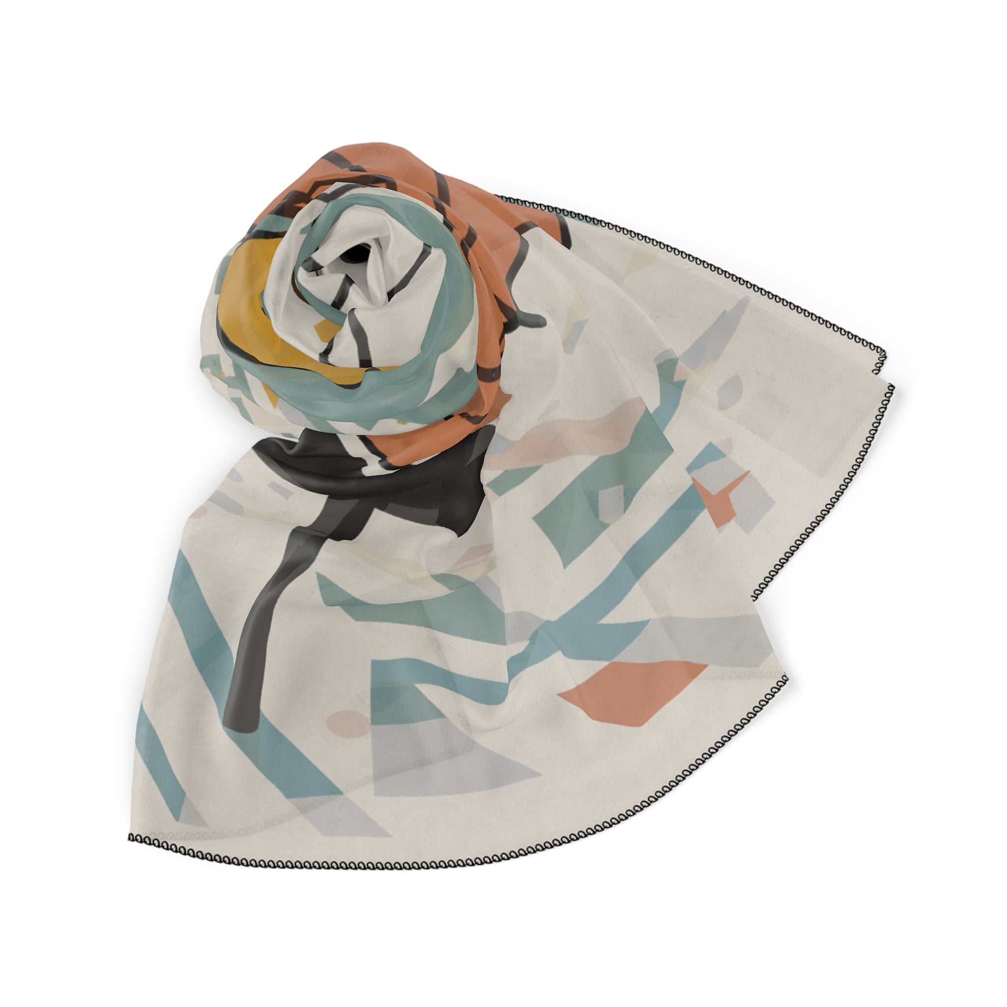 Longueville - Modern Interior Lines Scarf