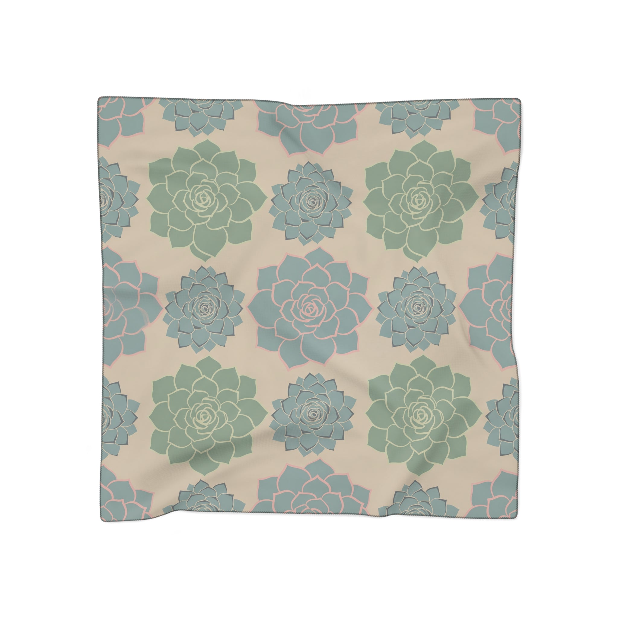 Hinojosa - Succulent Rosette Garden Scarf