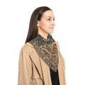 Desmarais - Teal Paisley Heritage Scarf